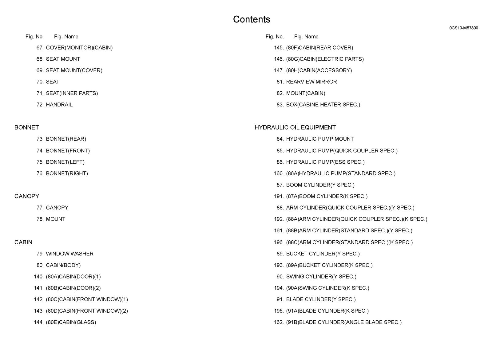 YANMAR ViO35-6A Excavator Parts Catalog Manual 2017 - WIRE BOUND - TOUGH COVERS