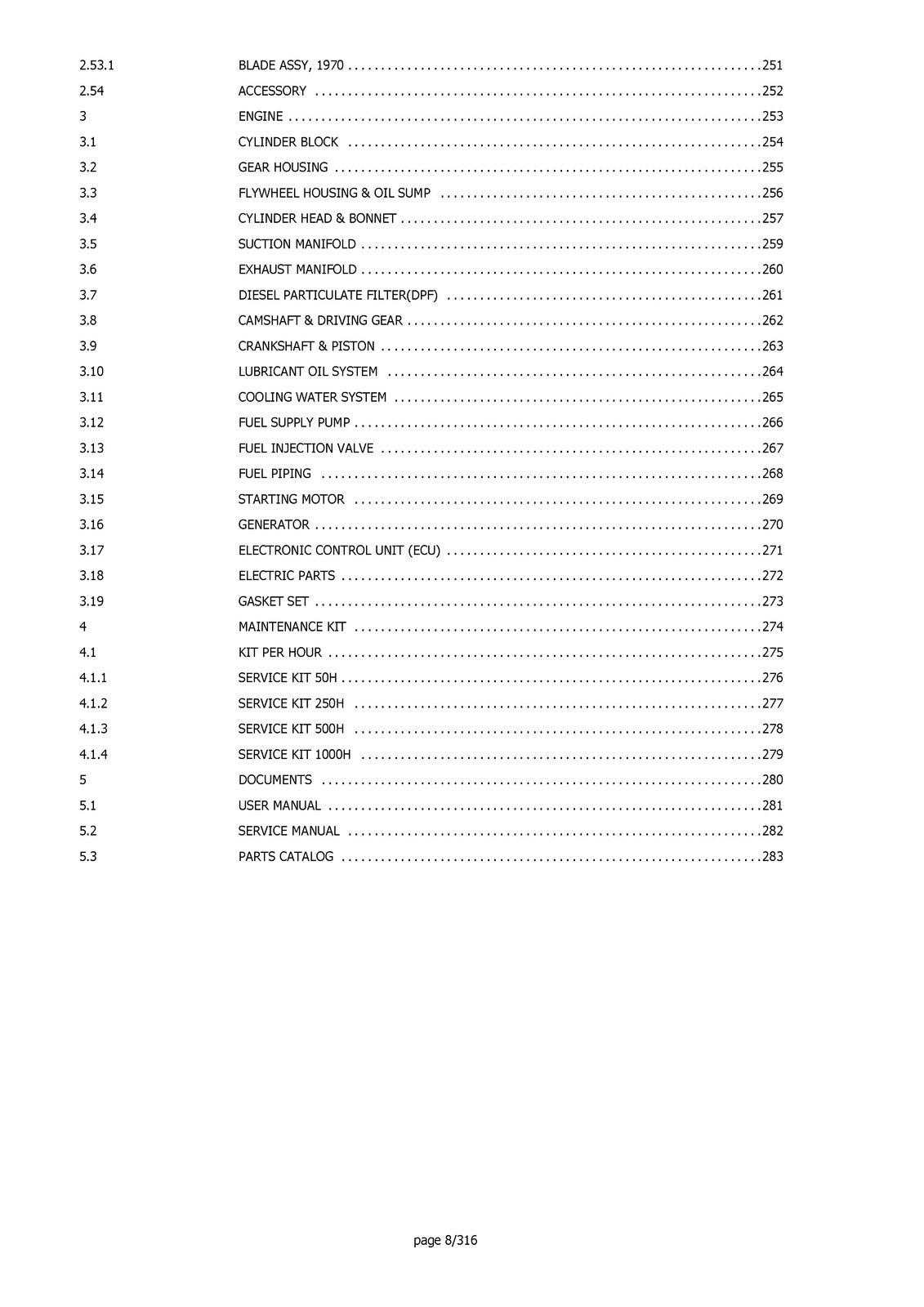 YANMAR ViO50-6B Mini Excavator Parts Catalog Manual - WIRE BOUND - TOUGH COVERS