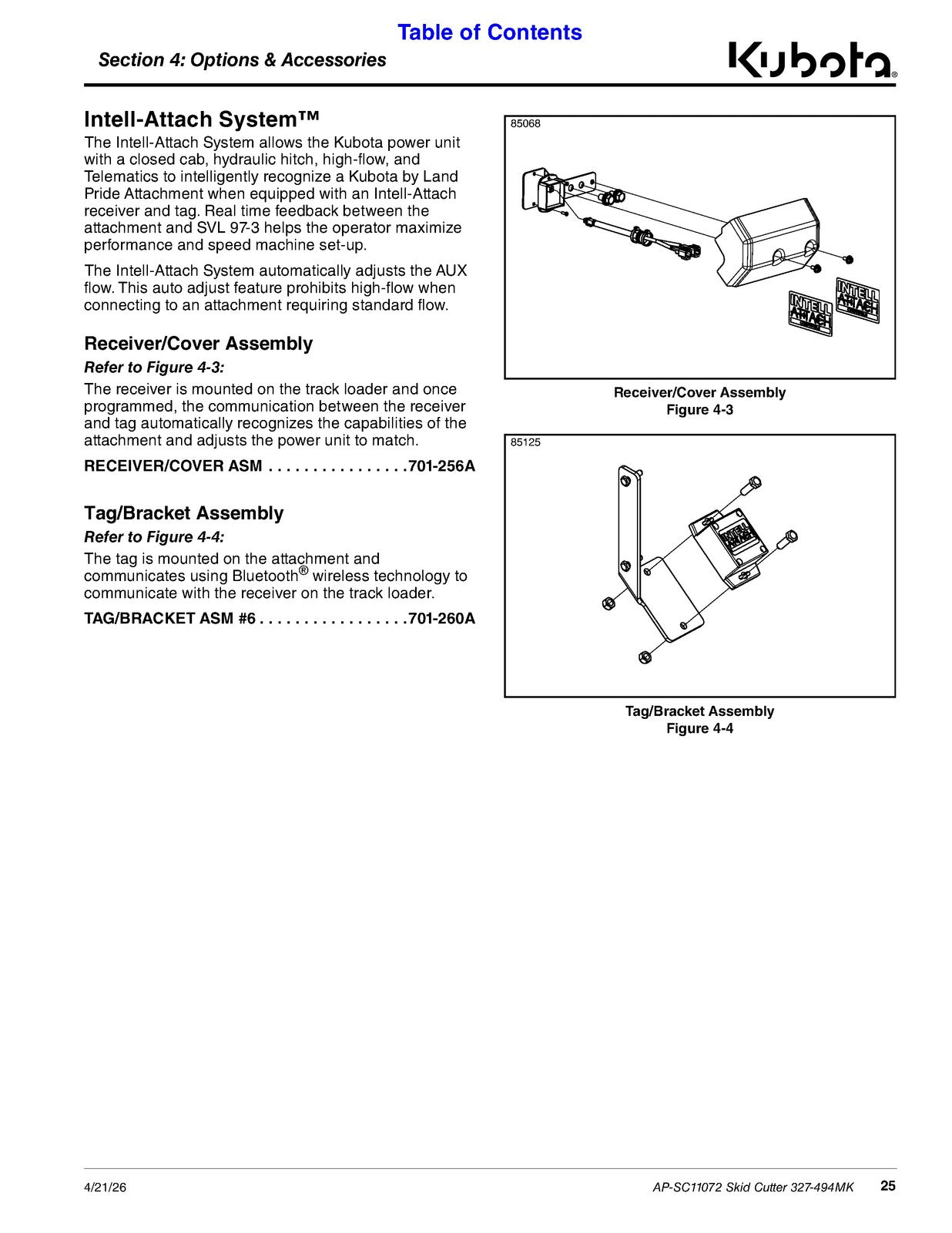 LAND PRIDE SC110 Series Skid Cutter Operators Manual - WIRE BOUND - TOUGH COVERS