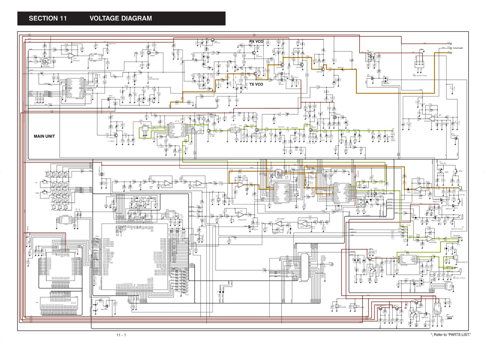 ICOM IC-F33GT IC-F33GS IC-F34GT IC-F34GS VHF Transceiver Service Manual