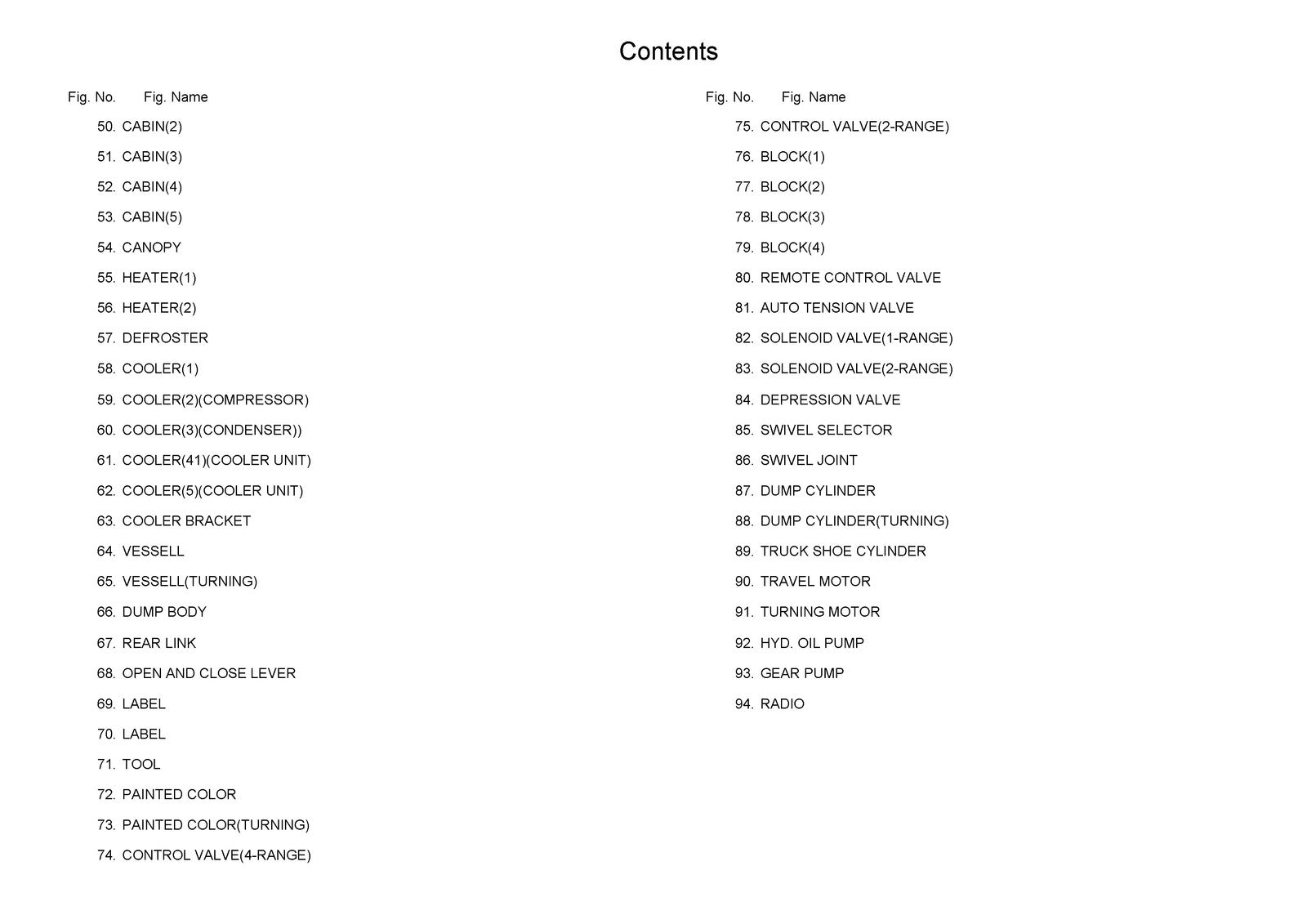 YANMAR C50R-3B Crawler Carrier Parts Catalog Manual 2014 - WIRE BOUND - COVERS
