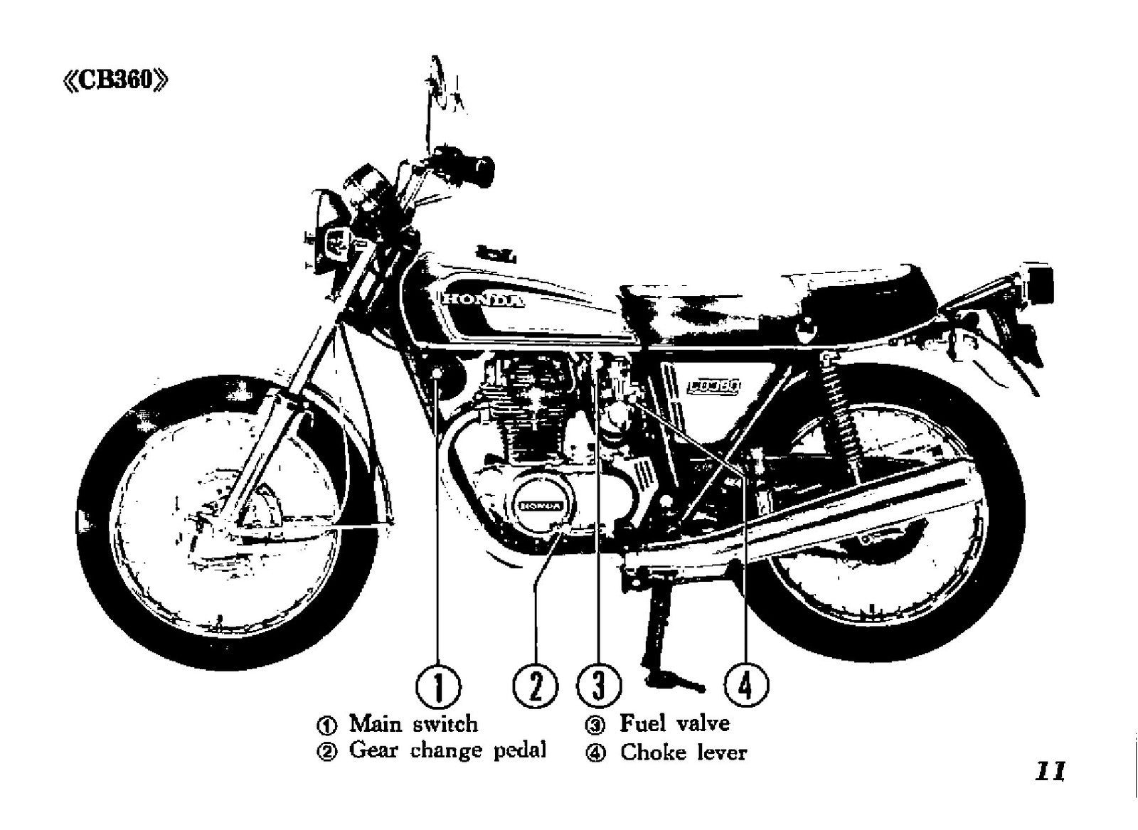 HONDA CB360 CB360G Motorcycle Owners Manual 1973 - BOUND - COVERS - XL FOLDOUTS