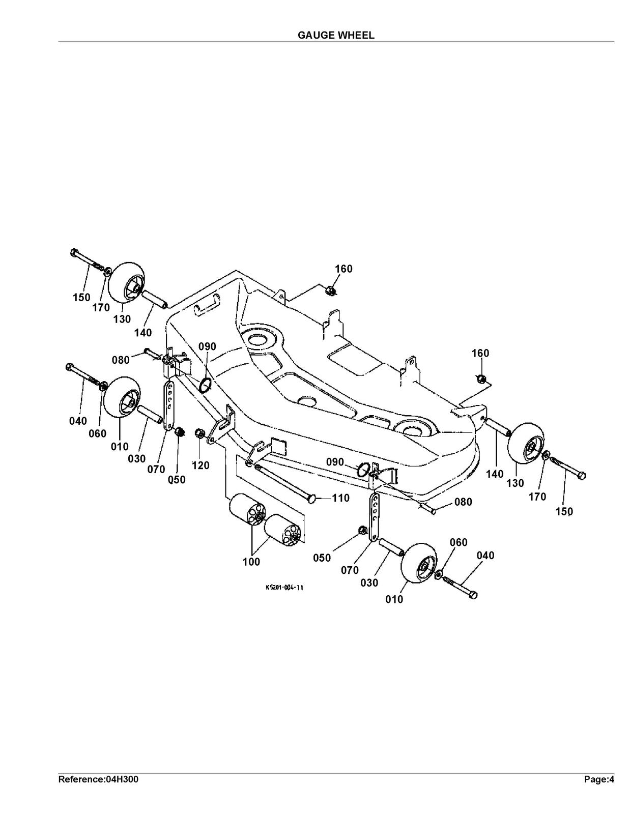 KUBOTA RCK48TG Parts Manual - STEEL WIRE BOUND - PROTECTIVE COVERS