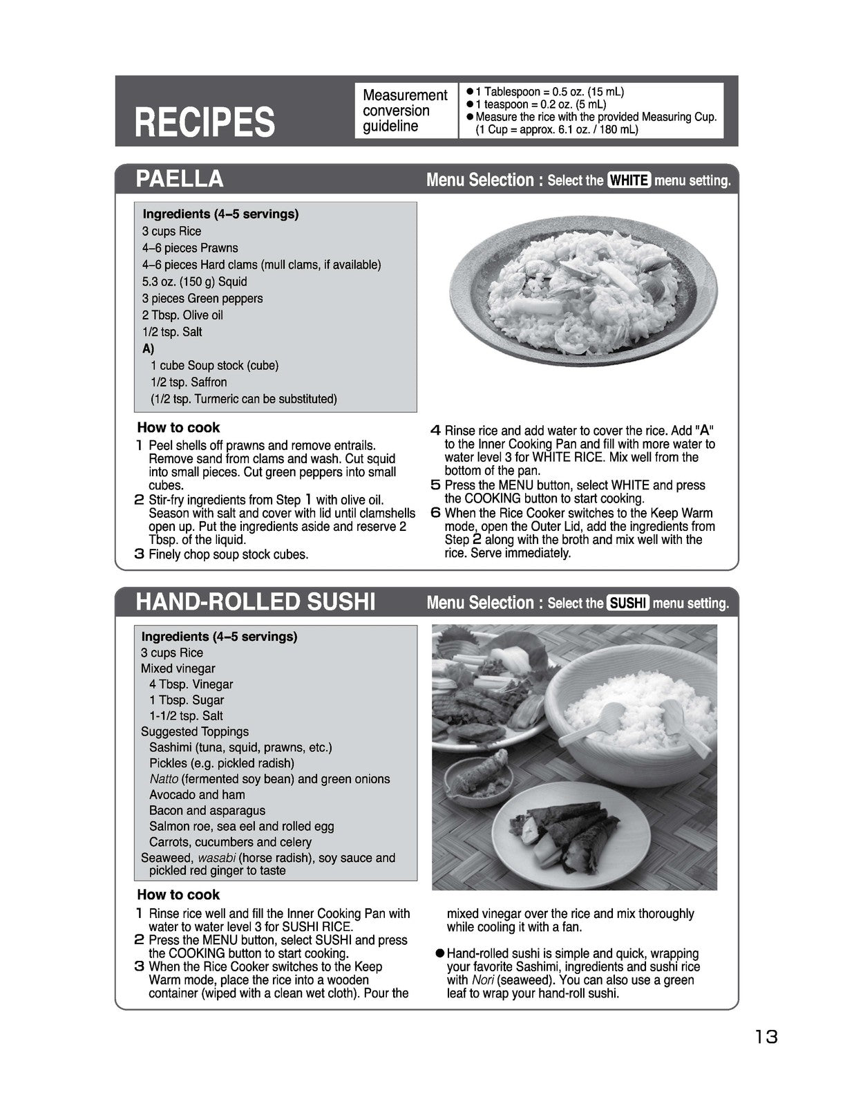 ZOJIRUSHI NS-WXC10 18 Micom Rice Cooker  Operating Instructions Manual - BOUND