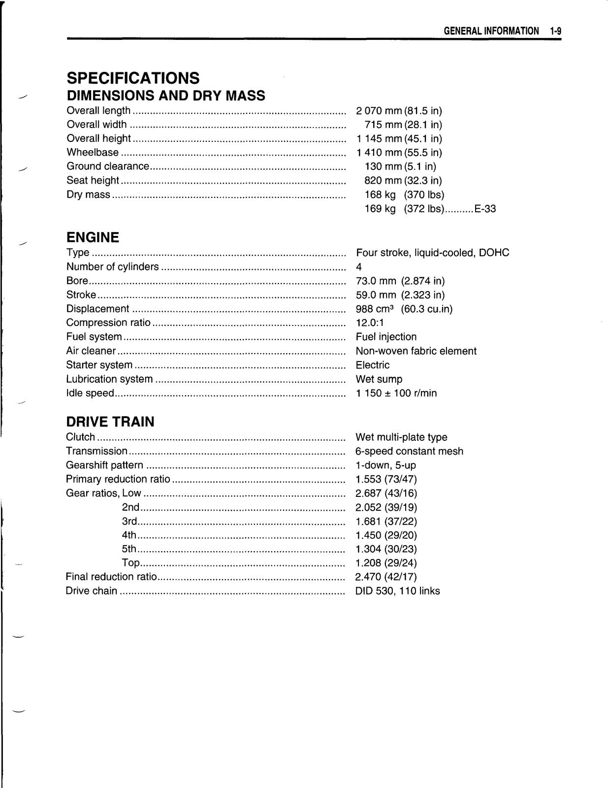 SUZUKI GSX-R1000 Service Manual 2003 - STEEL WIRE BOUND - PROTECTIVE COVERS