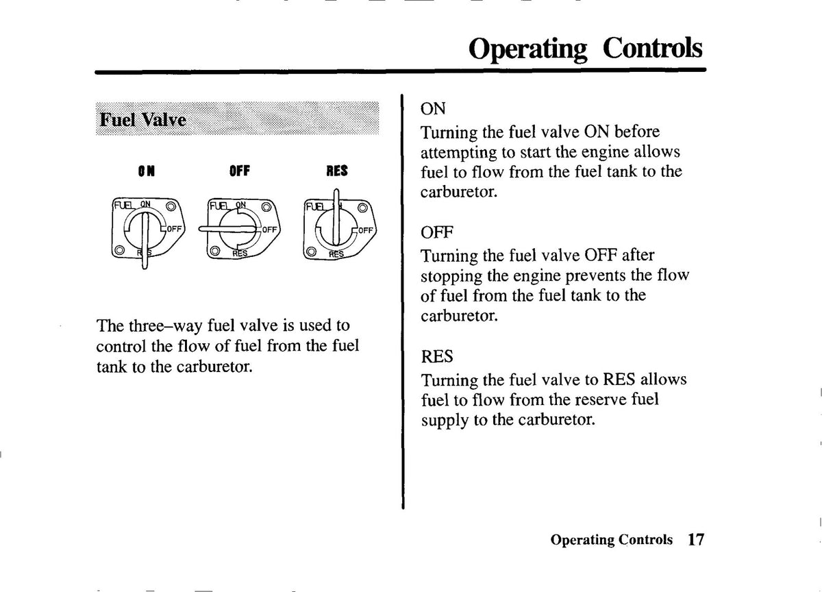 HONDA XR100R Owners Manual 1995 - STEEL WIRE BOUND - PROTECTIVE COVERS