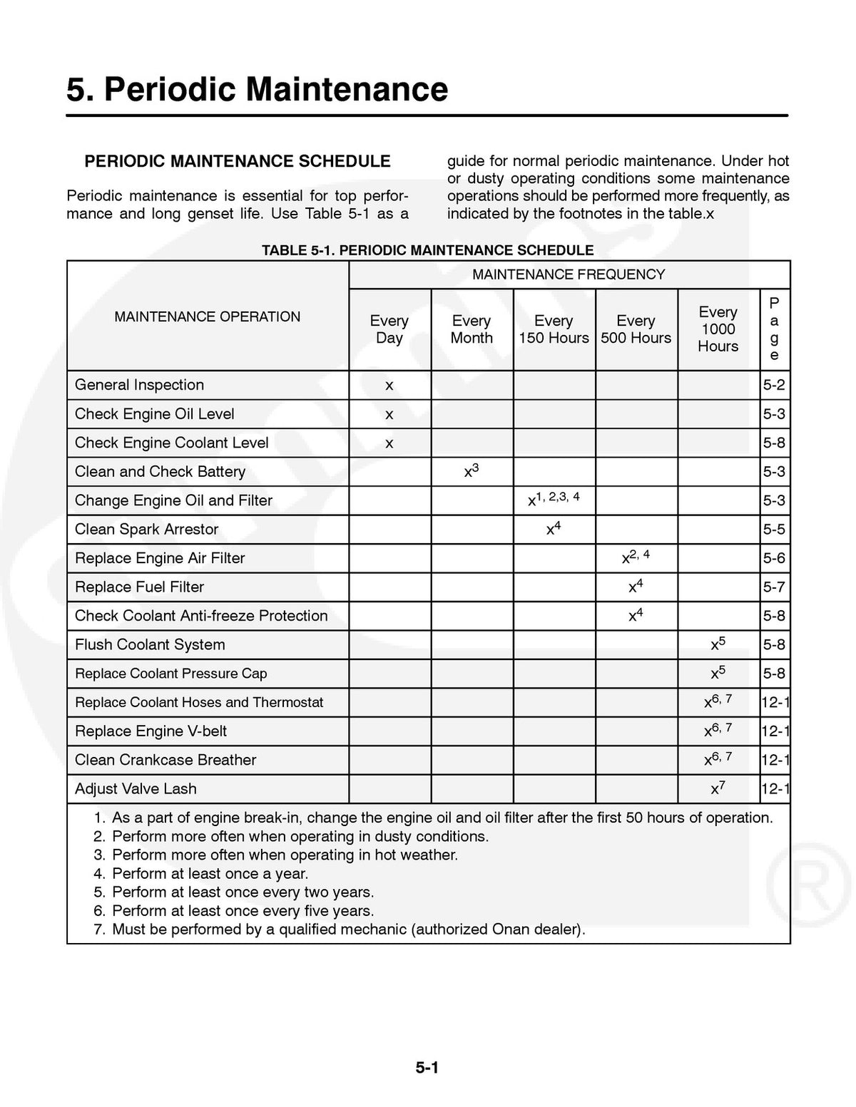 ONAN HDKAH HDKAJ HDKAK HDKAT HDKAU HDKAV Spec A-M Service Manual, FOLDOUTS