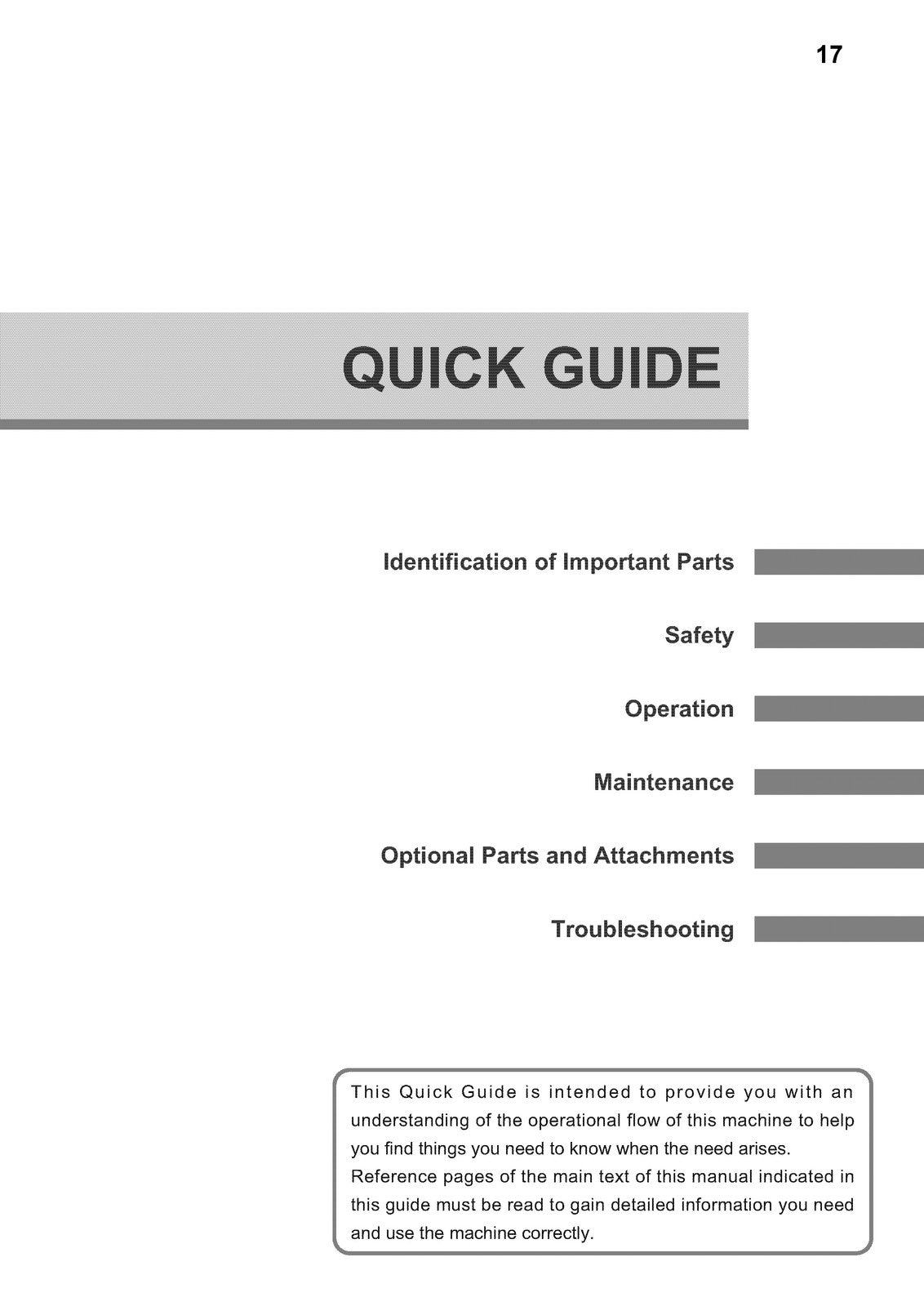 YANMAR ViO80-1 Excavator Operation  Maintenance Manual SN 10501 Up - WIRE BOUND