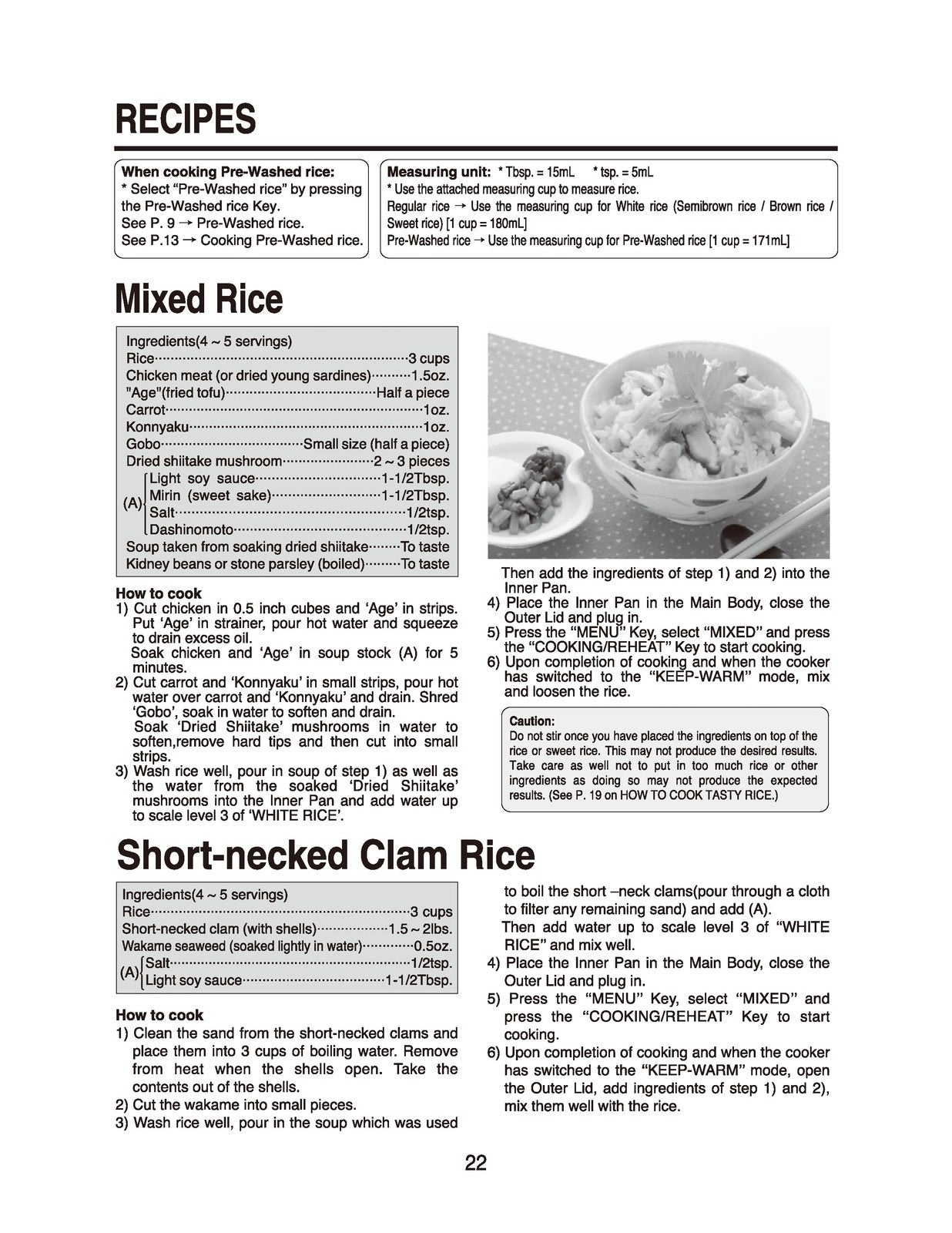 ZOJIRUSHI NS-ZCC10 NS-ZCC10 Rice Cooker User Manual - WIRE BOUND - TOUGH COVERS