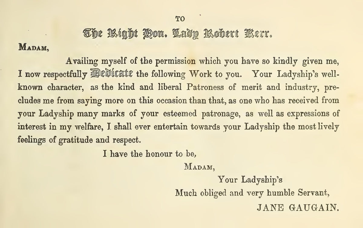 GAUGAIN Ladys Assistant Vol I Knitting Netting Crochet Manual 1847 - WIRE BOUND