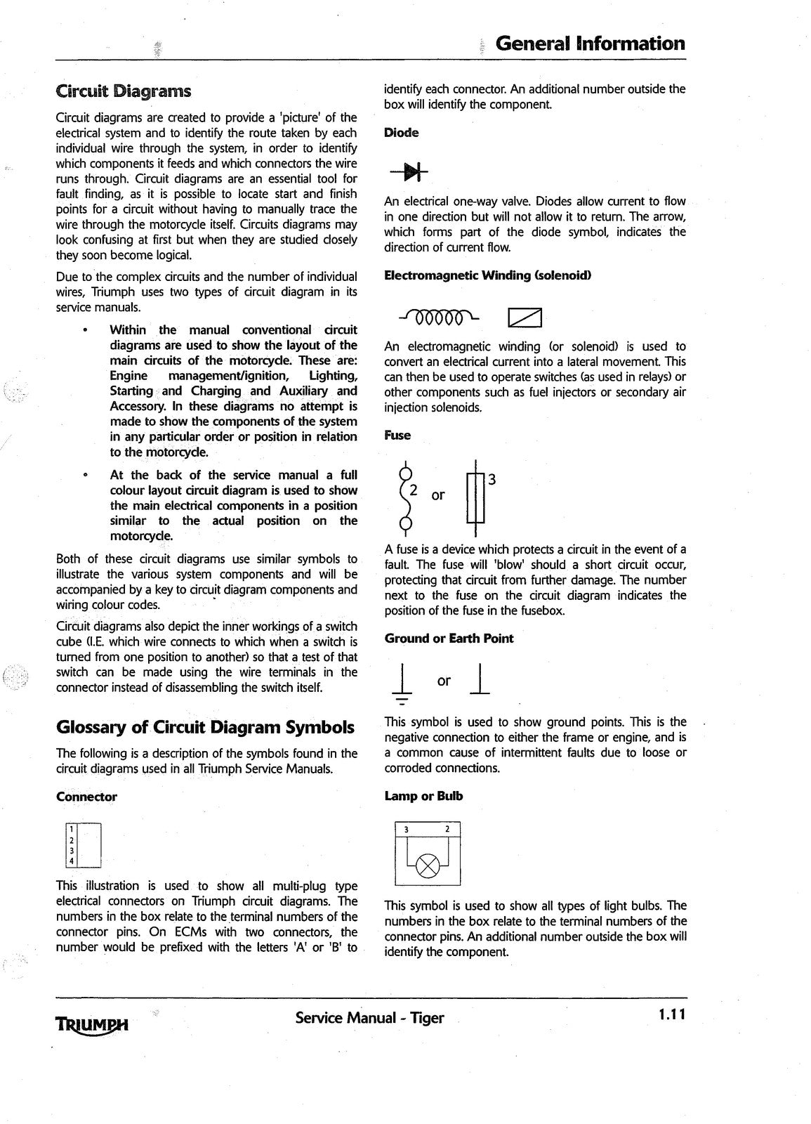 TRIUMPH Tiger 1050 Workshop Manual 2006 - STEEL WIRE BOUND - PROTECTIVE COVERS