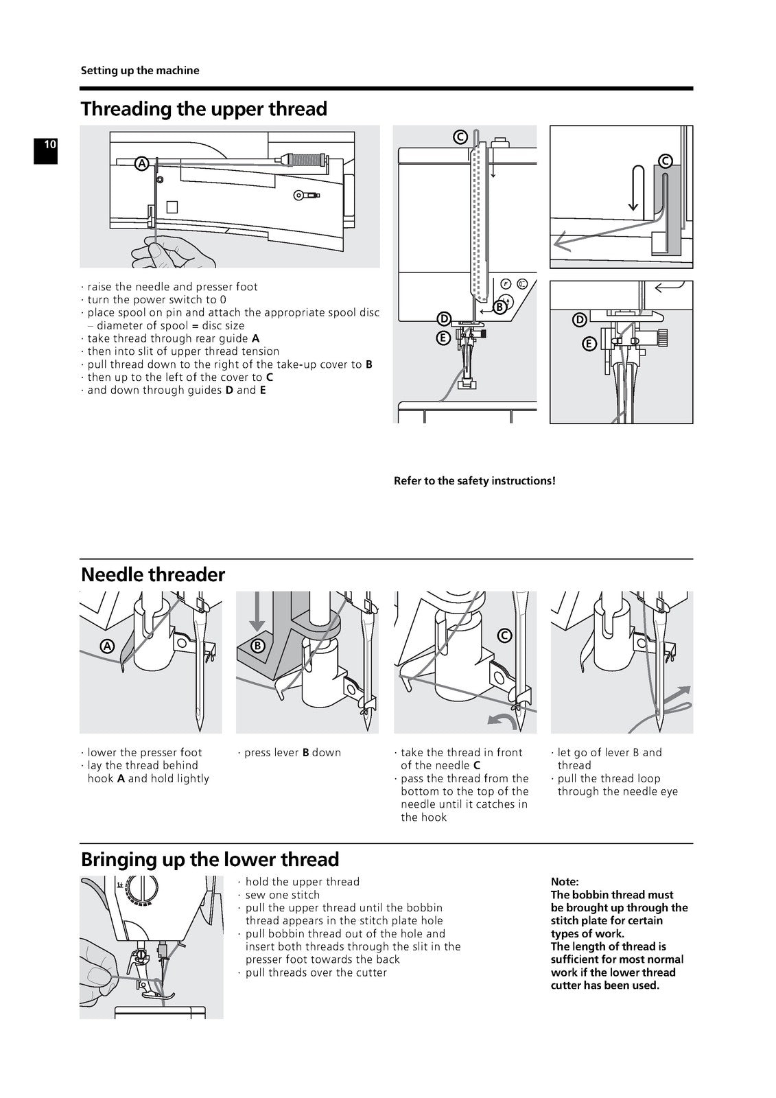 BERNINA Virtuosa 153 QE 163 Operators Manual & Workbook BUNDLE - WIRE BOUND