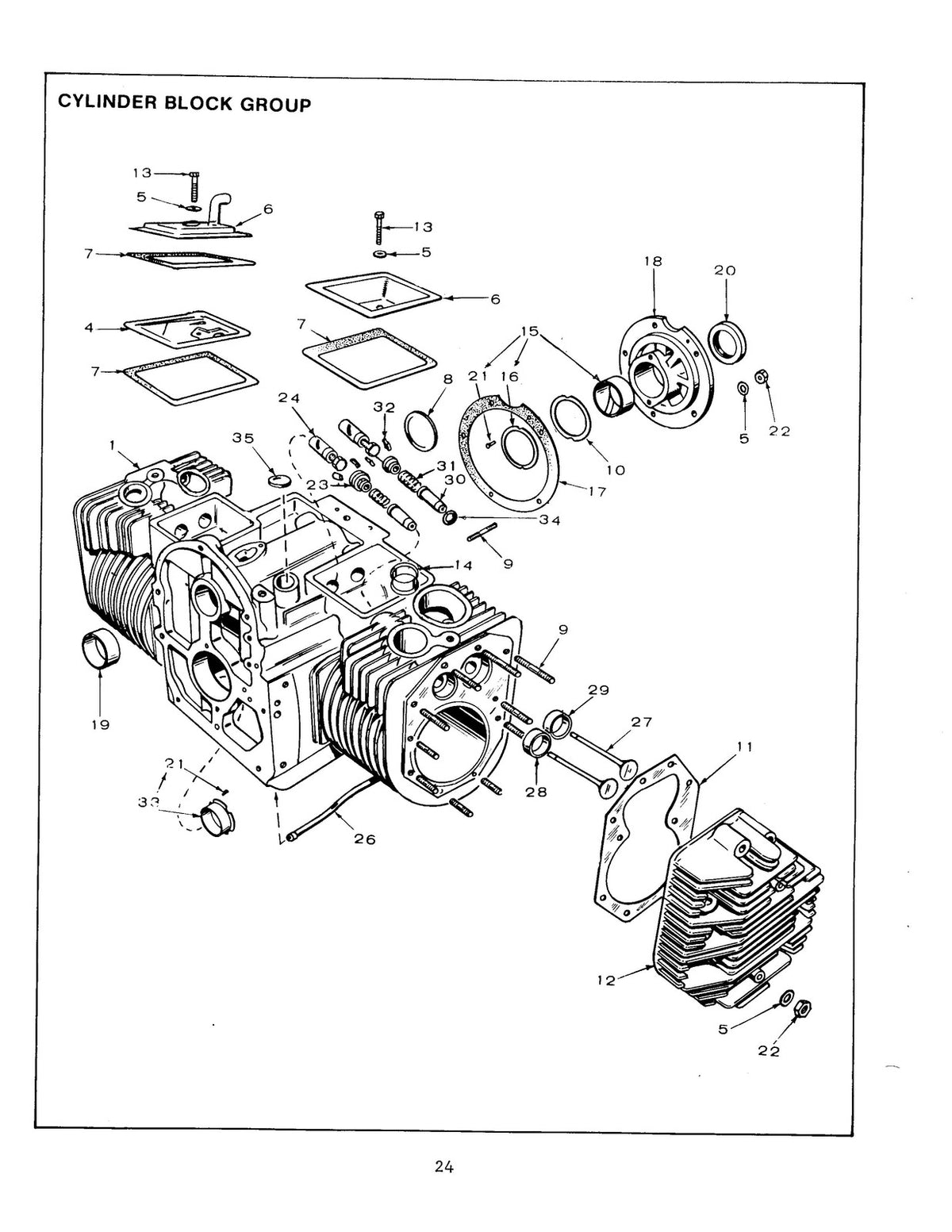 ONAN Power Drawer NH 6000 Watt Operators And Parts Manual - WIRE BOUND - COVERS