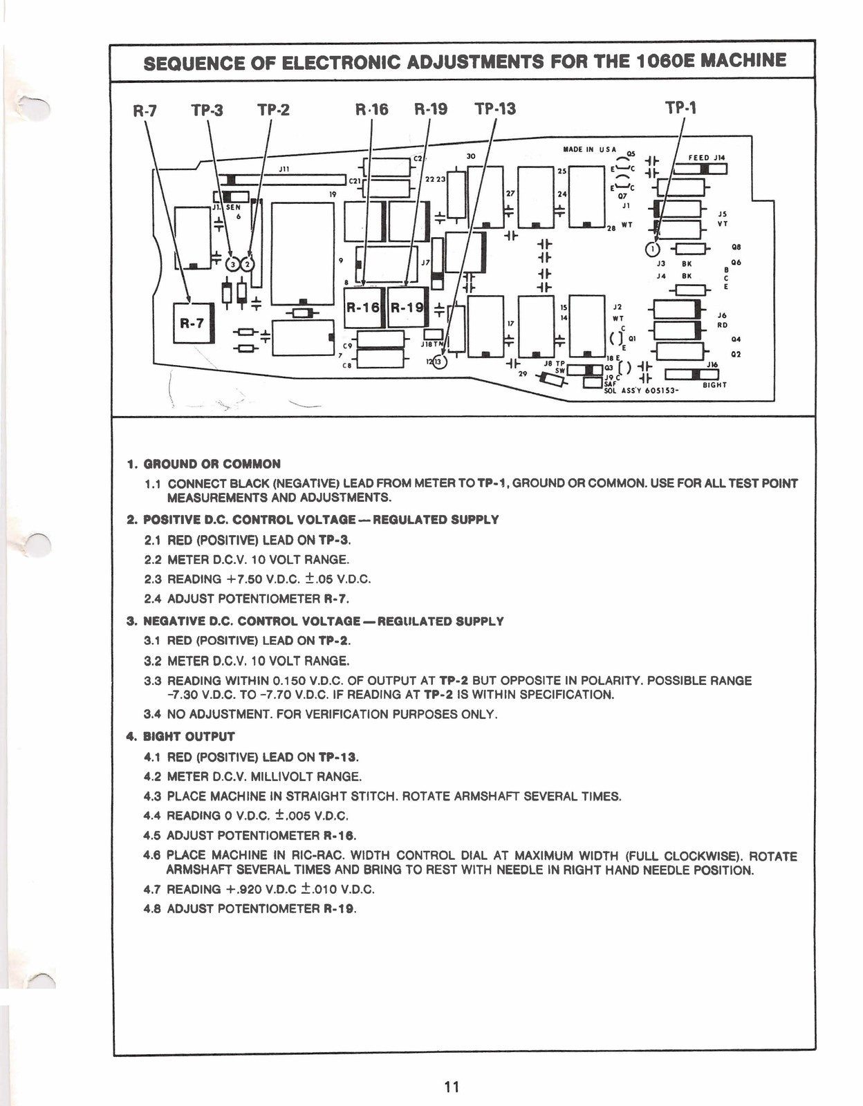 SINGER Athena 1060E Sewing Machine Service Manual 1978 - WIRE BOUND - COVERS