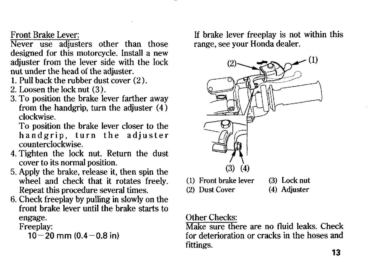 HONDA CRF230F Motorcycle Owners Manual 2002 - STEEL WIRE BOUND - TOUGH COVERS
