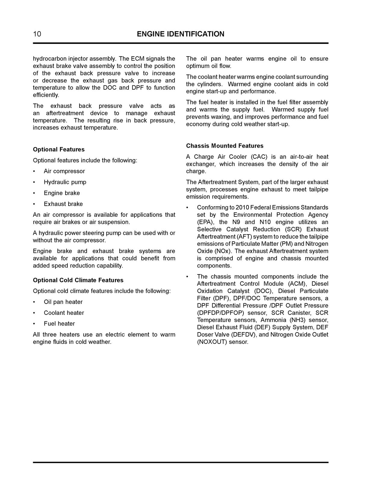 NAVISTAR N9 N10 Engine Service Manual 2014 - STEEL WIRE BOUND - TOUGH COVERS