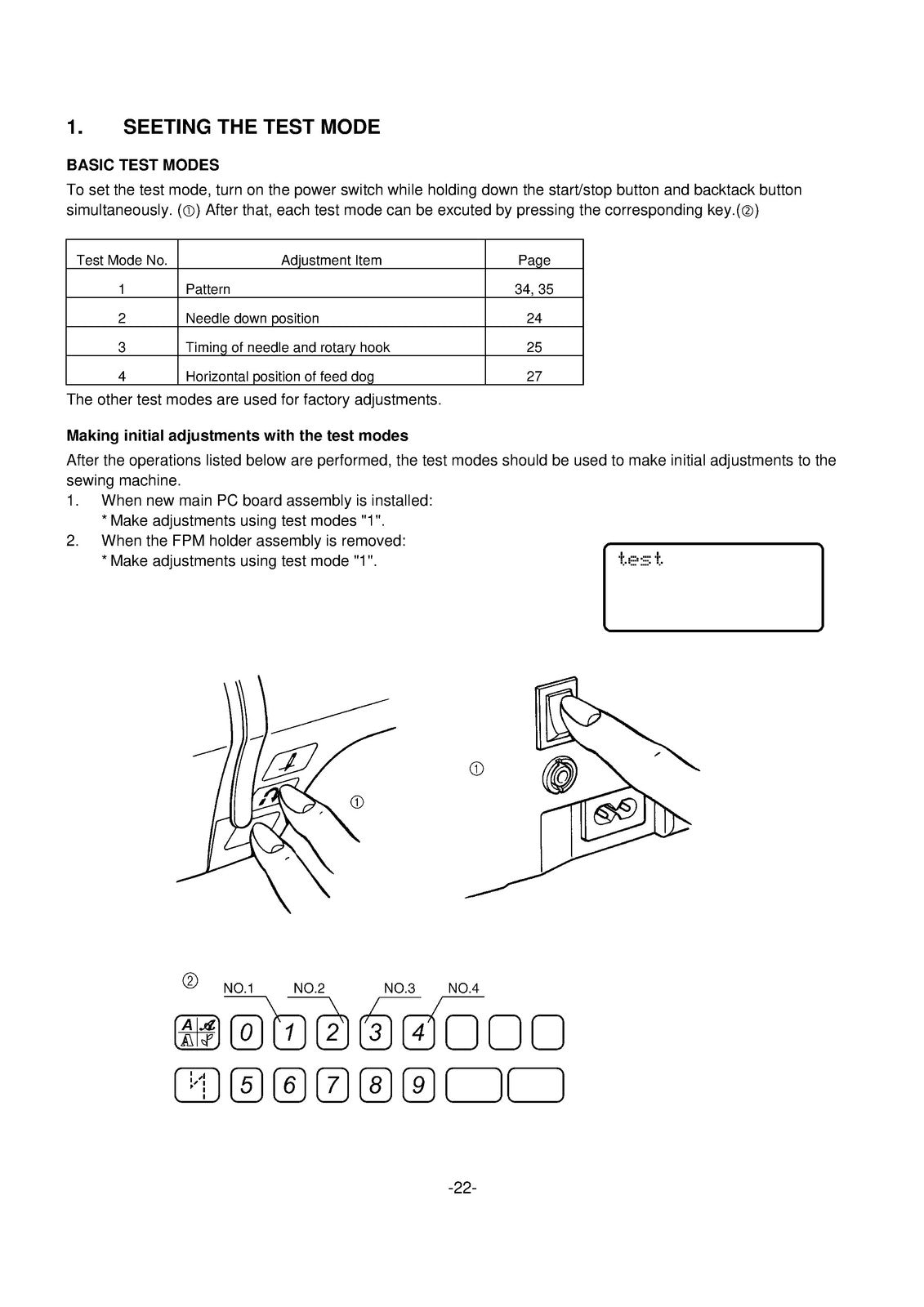 BABY LOCK ESn Computerized Sewing Machine Service Manual 1998 - WIRE BOUND