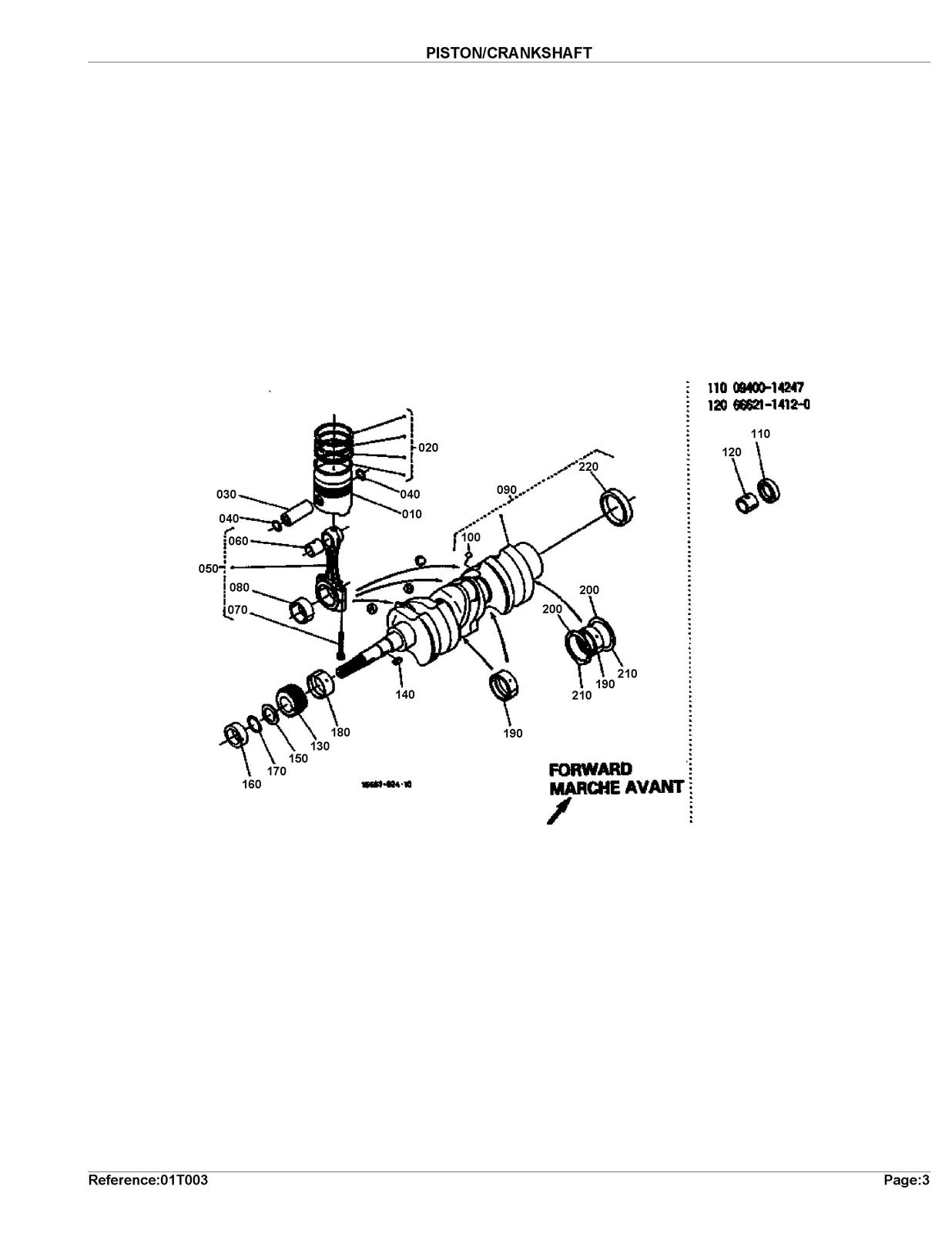 ISEKI F2100E Tractor Illustrated Parts List Manual - WIRE BOUND - TOUGH COVERS