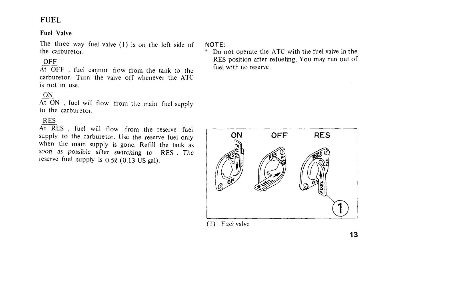 HONDA ATC125M Three Wheeler Owners Manual 1984 - STEEL WIRE BOUND - TOUGH COVERS