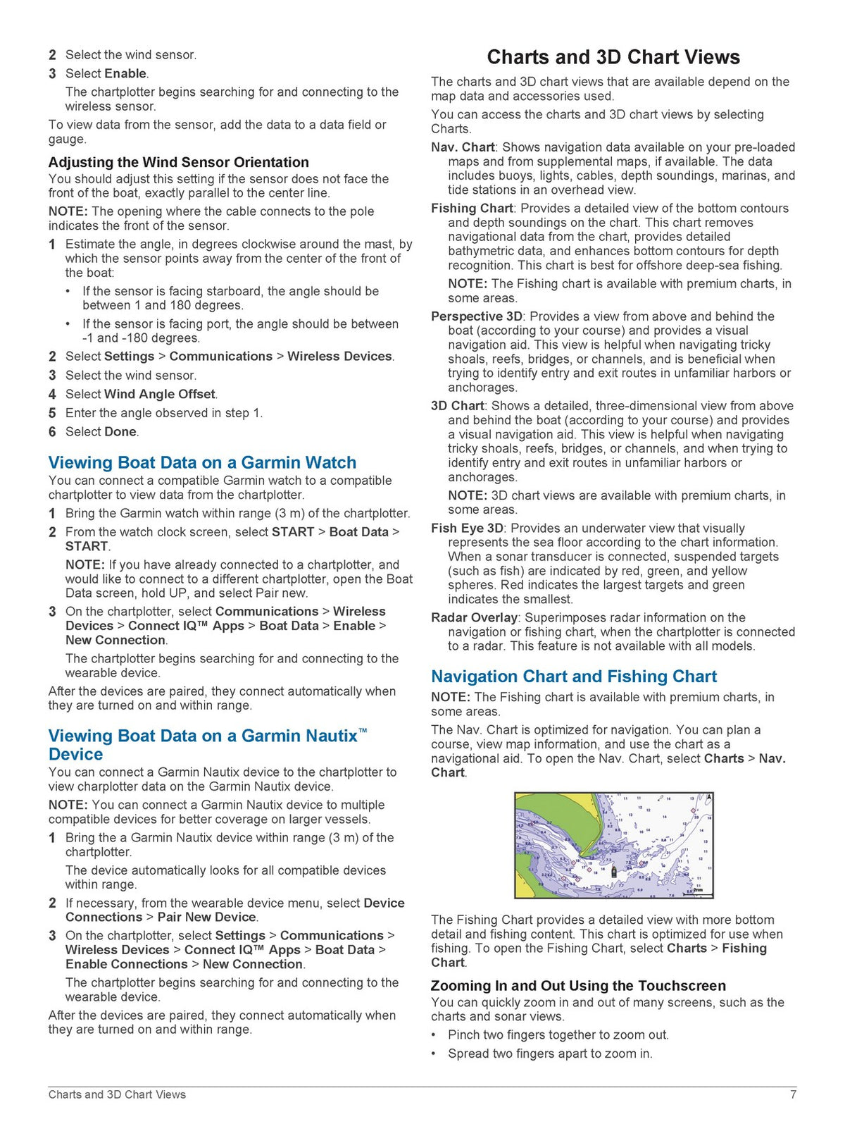 GARMIN GPSMAP 1222 1242 Touch Operators & Installation Manual BUNDLE