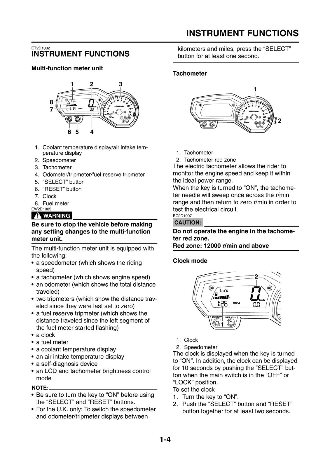 YAMAHA FZ1-N FZ1-S Service Manual 2006 - BOUND - COVERS - XL FOLDOUT PAGES
