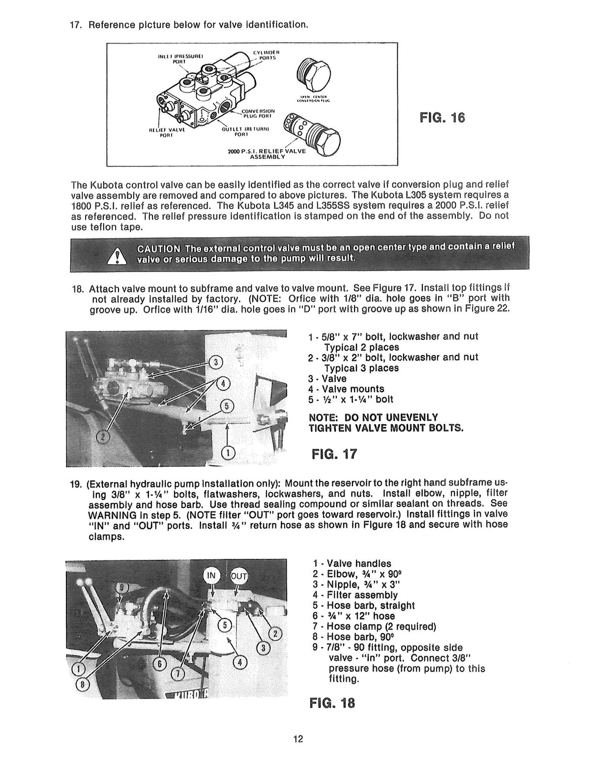 KUBOTA L1720 LOADER Operators Parts Service Manual BUNDLE - WIRE BOUND - COVERS
