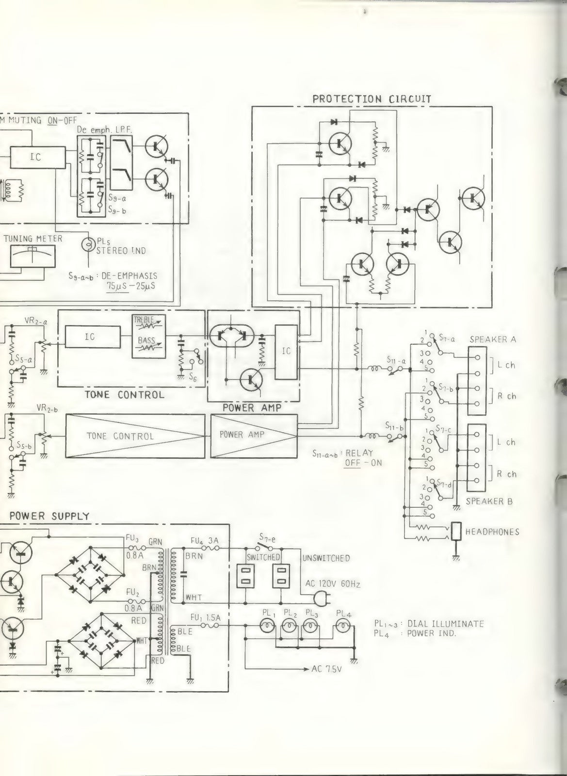 PIONEER SX-650 Stereo Receiver Service Manual - STEEL WIRE BOUND - TOUGH COVERS