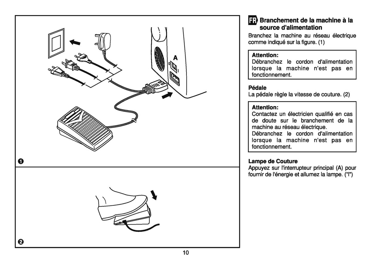 ALFA Next 820 830 840 Sewing Machine Instruction Manual - WIRE BOUND - COVERS