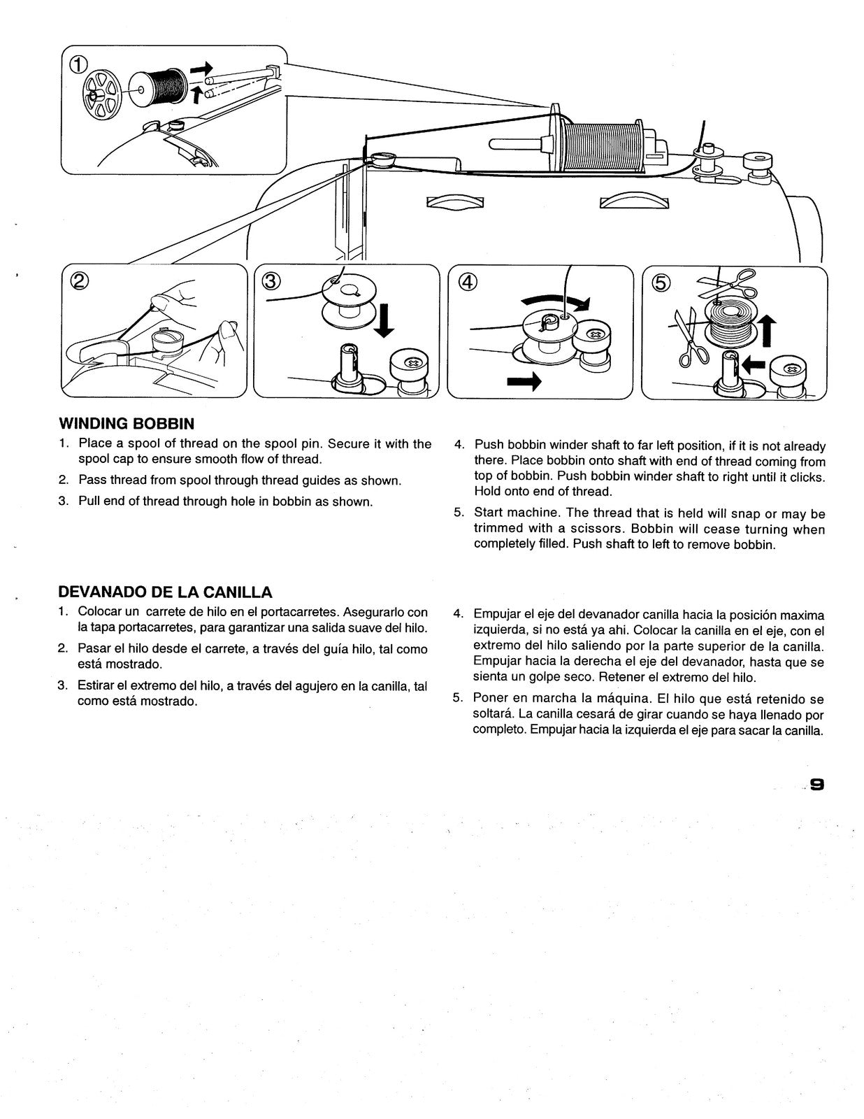 SINGER 117 Featherweight II Instruction Manual - STEEL WIRE BOUND - TOUGH COVERS