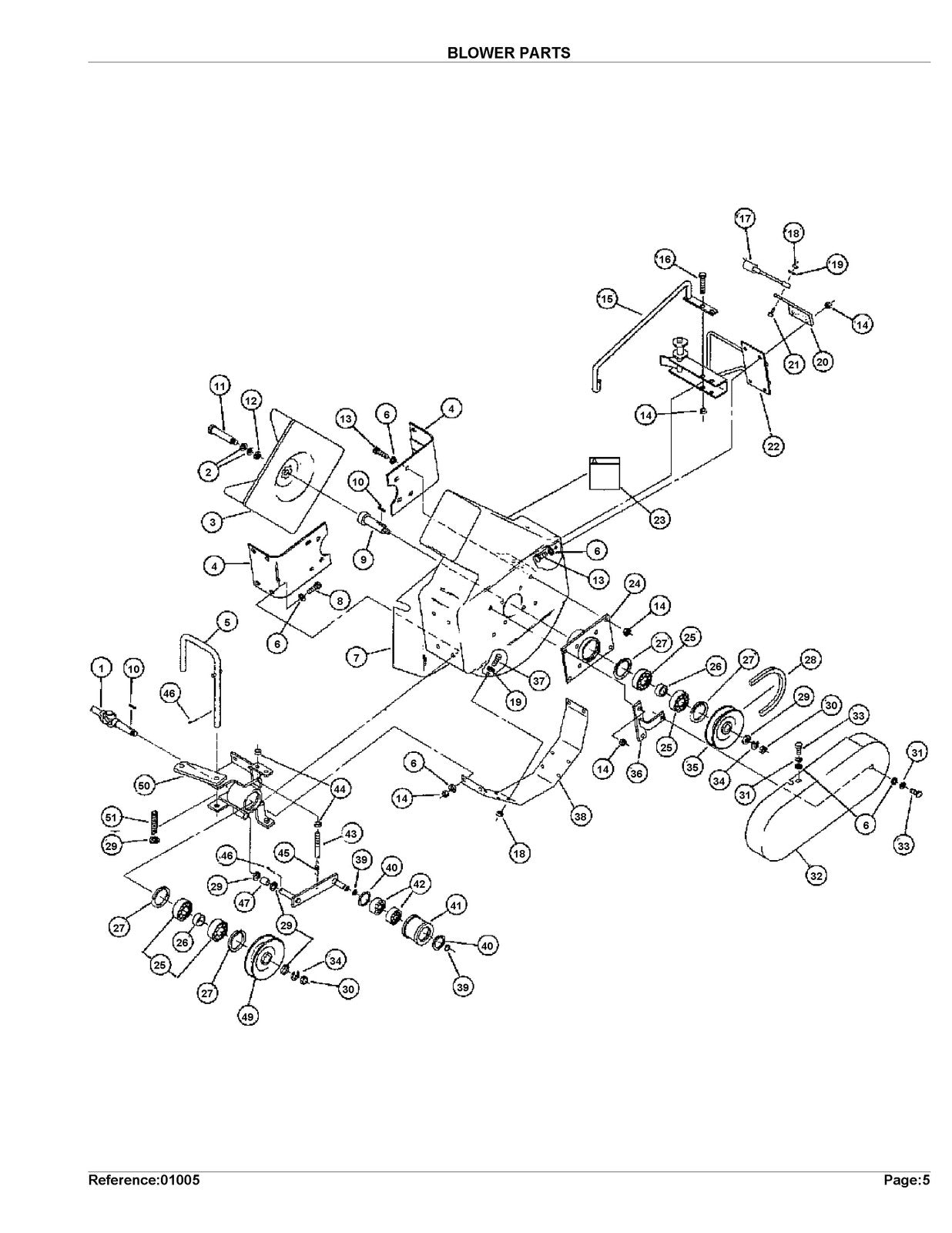 KUBOTA GC60B Parts Manual - STEEL WIRE BOUND - PROTECTIVE COVERS