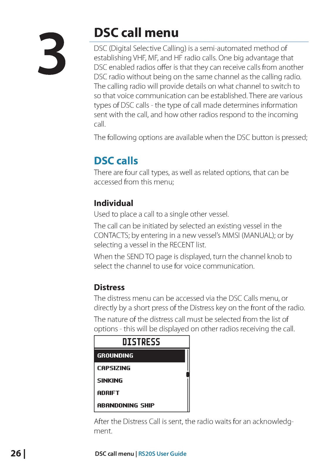 SIMRAD RS20S VHF Radio User Manual - STEEL WIRE BOUND - PROTECTIVE COVERS