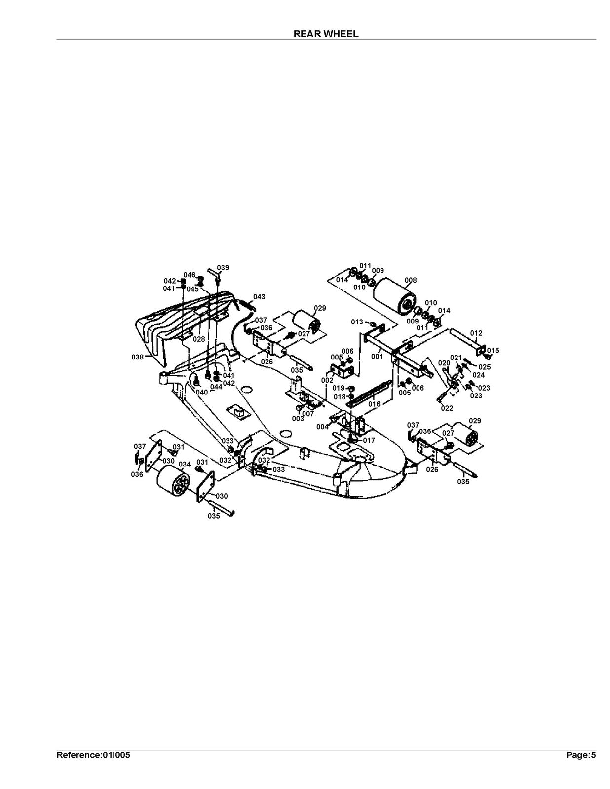 KUBOTA RC60-82H Parts Manual - STEEL WIRE BOUND - PROTECTIVE COVERS