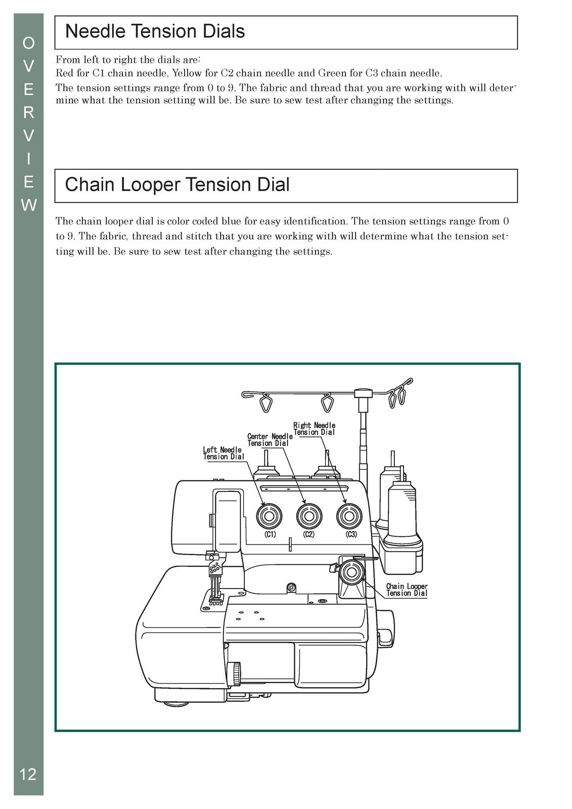 BABY LOCK Cover Stitch BLCS Sewing Machine Instruction Manual - WIRE BOUND
