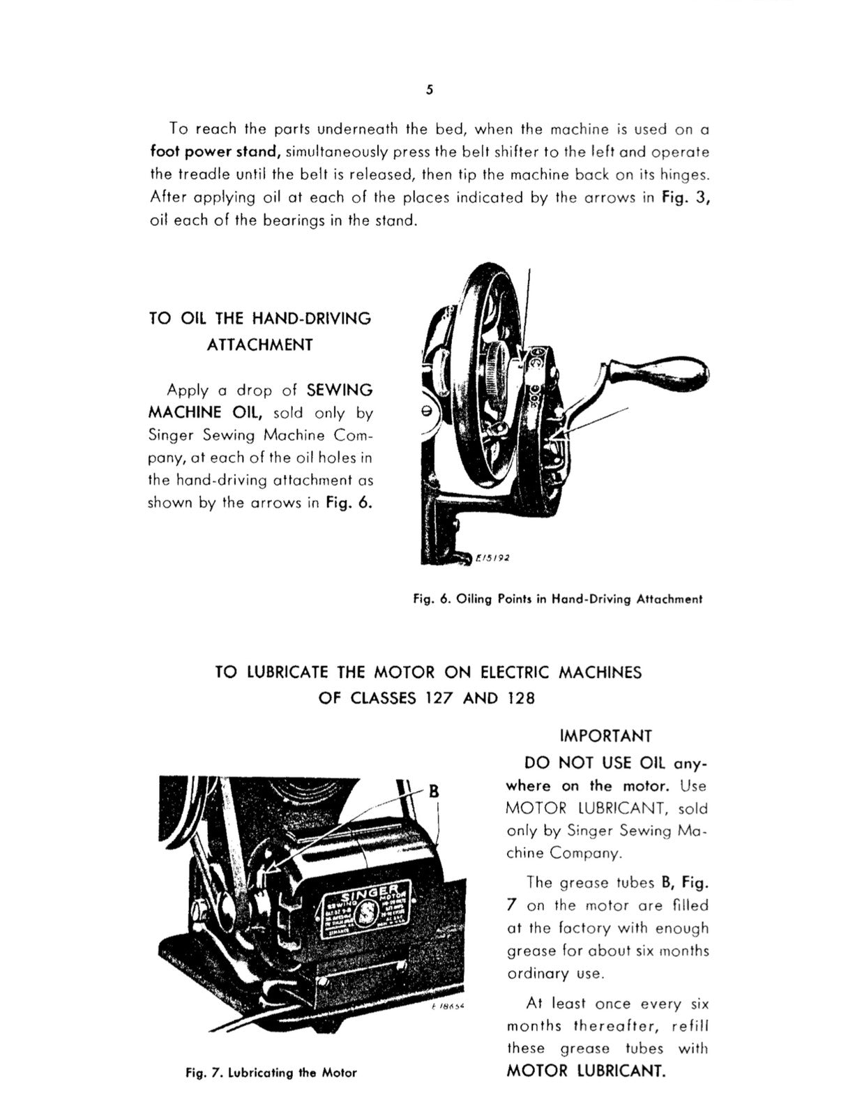 SINGER 127 128 Adjusters Manual - STEEL WIRE BOUND - PROTECTIVE COVERS