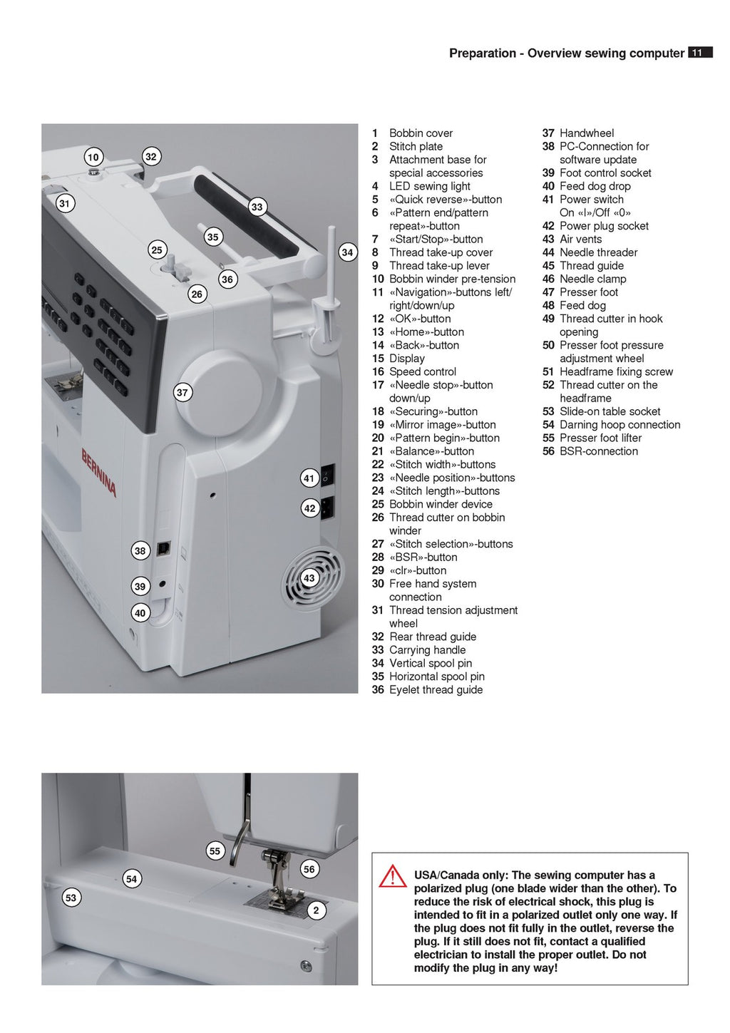 BERNINA B530 B550 QE Instruction Manual + Workbook BUNDLE - WIRE BOUND - COVERS