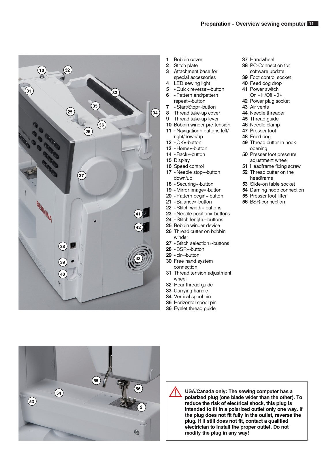 BERNINA B530 B550 QE Instruction Manual + Workbook BUNDLE - WIRE BOUND - COVERS