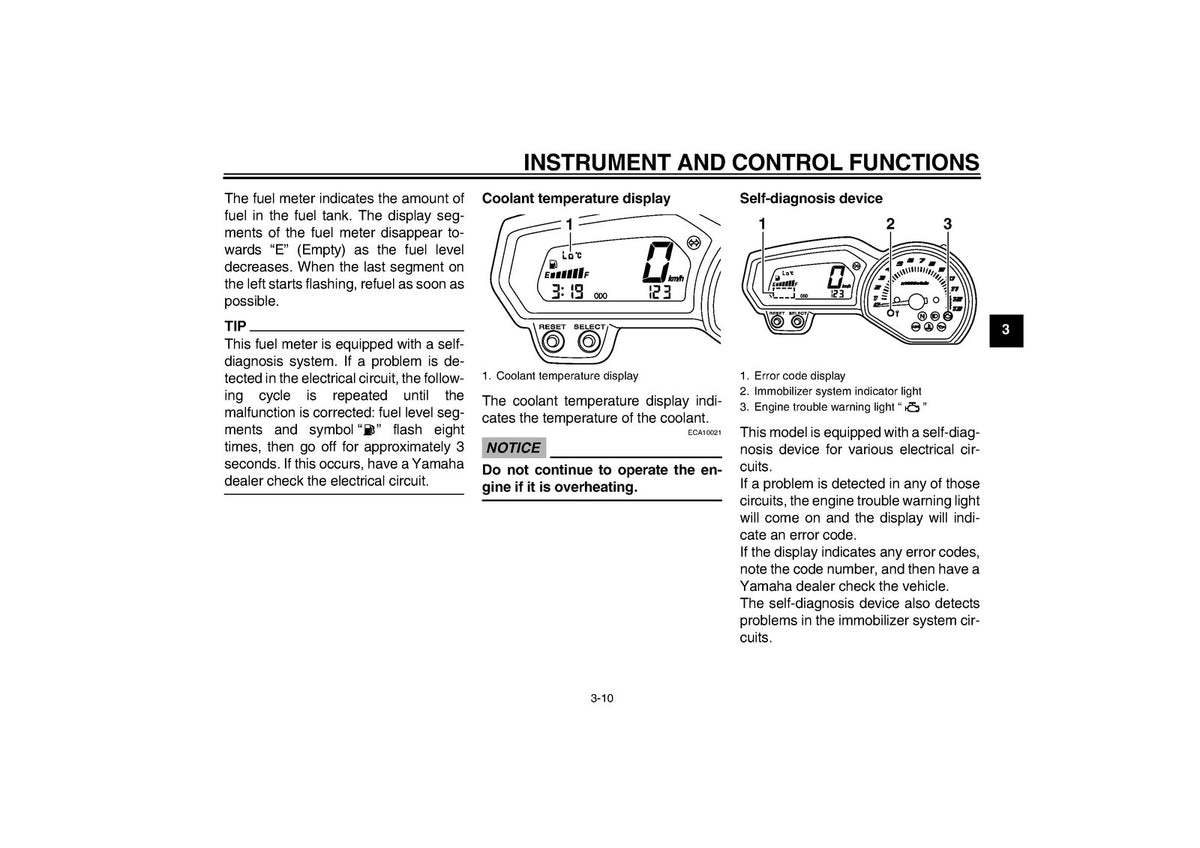 YAMAHA XJ6S Motorcycle Owners Manual 2012 - STEEL WIRE BOUND - PROTECTIVE COVERS