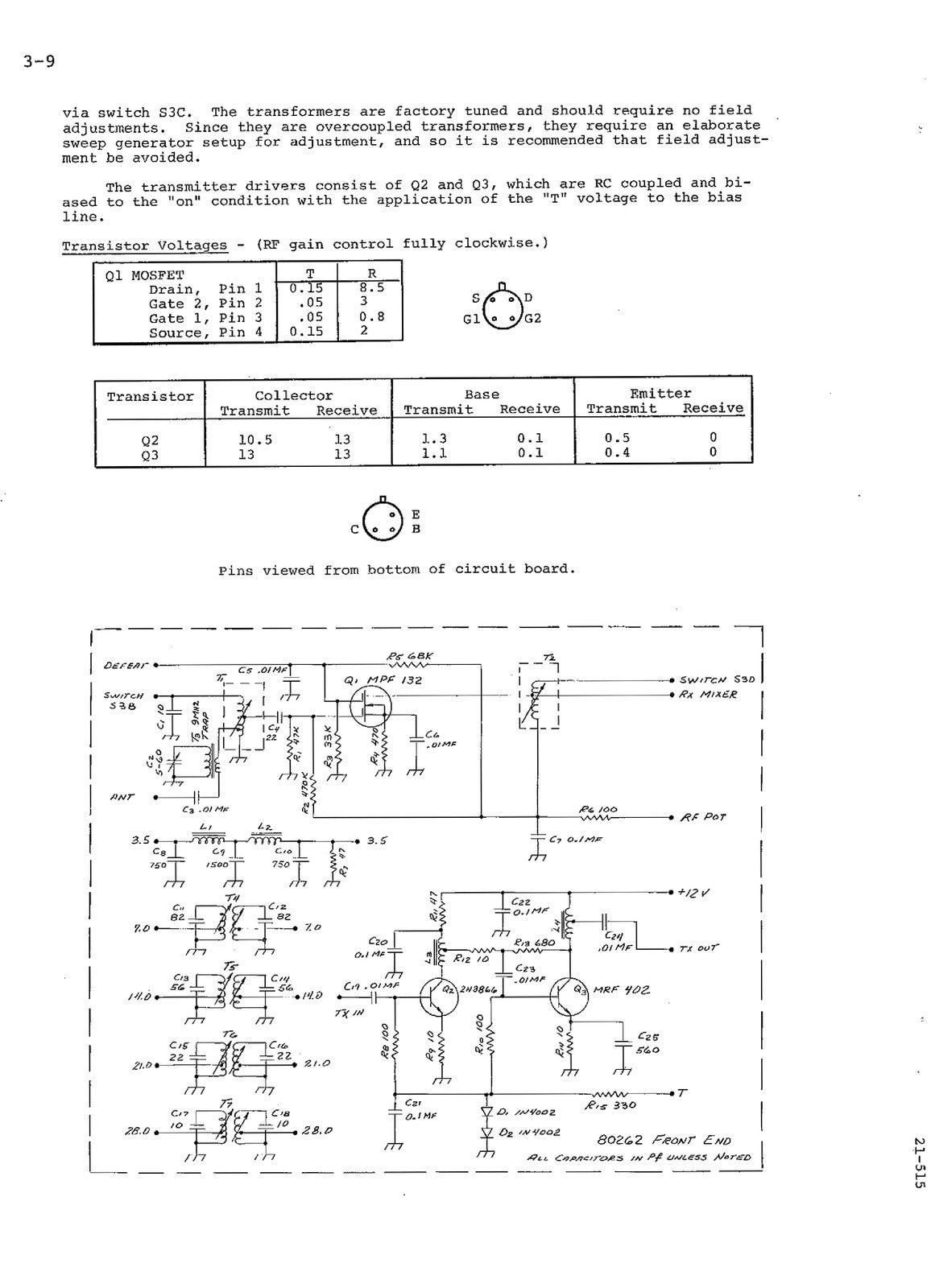 TEN-TEC Argonaut 515 Argonaut II 535 536 Omni 5 562 Operators Manual BUNDLE