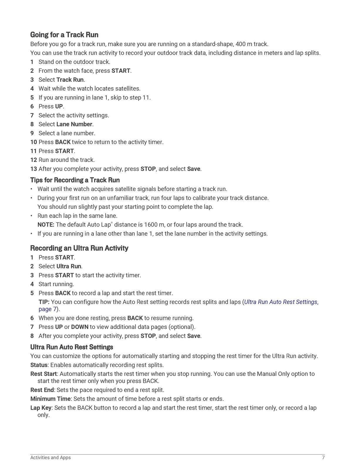 GARMIN Forerunner 265 Series Watch Owners Manual 2023 - WIRE BOUND - COVERS