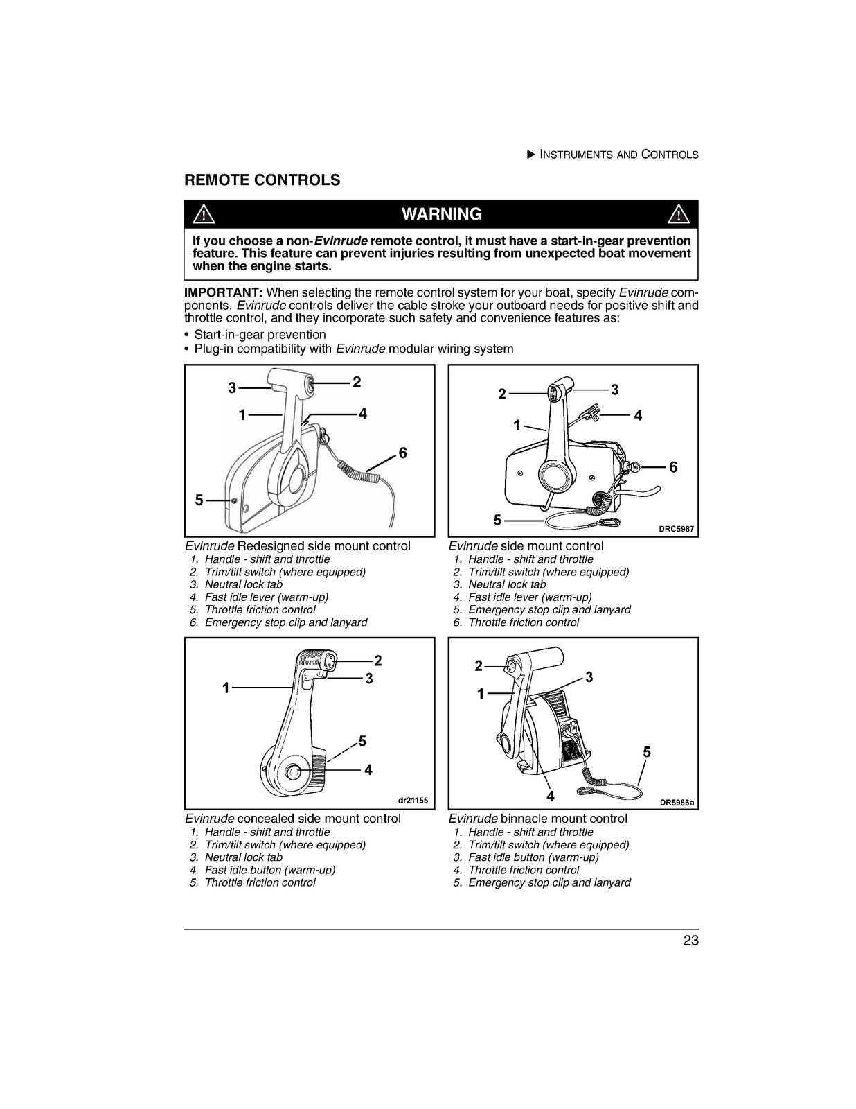 EVINRUDE E-TEC 75 90 Horsepower PL PX SL Owners Manual - WIRE BOUND - COVERS