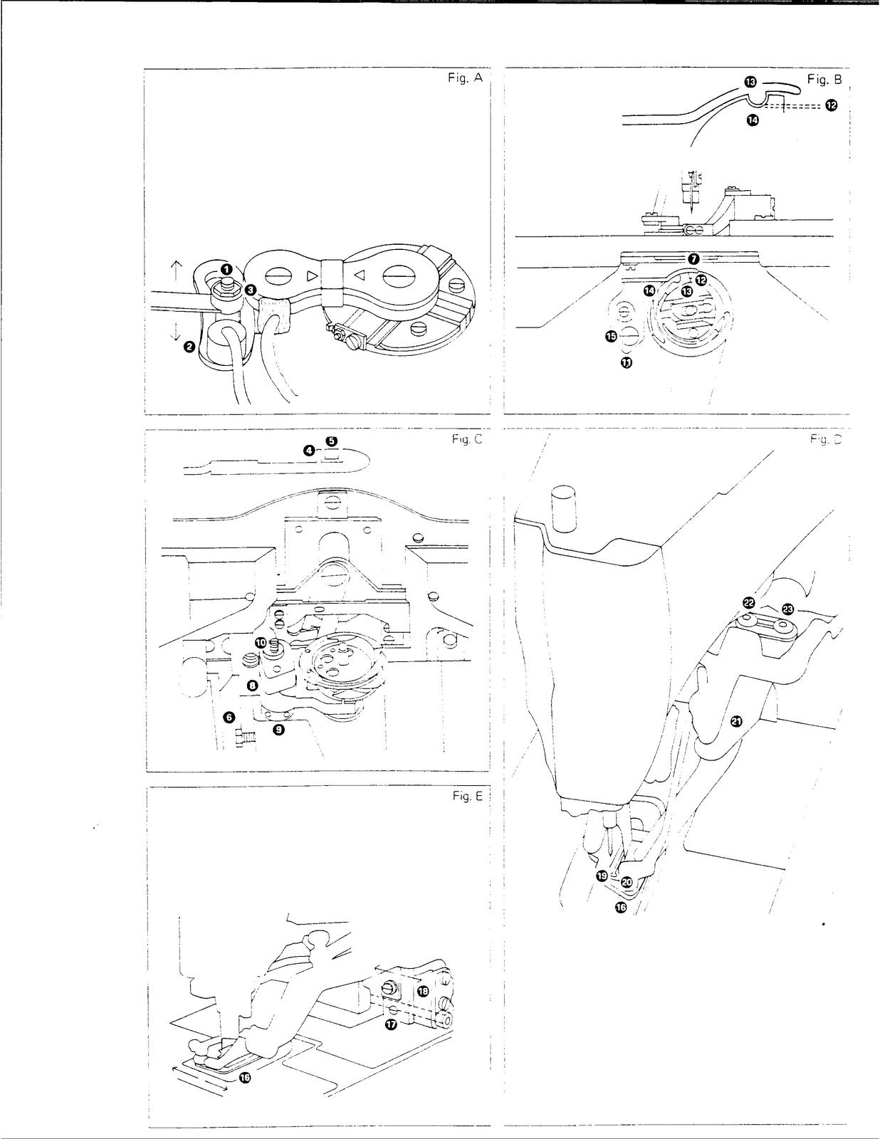 SINGER 271K Sewing Machine Service Manual - STEEL WIRE BOUND - PROTECTIVE COVERS