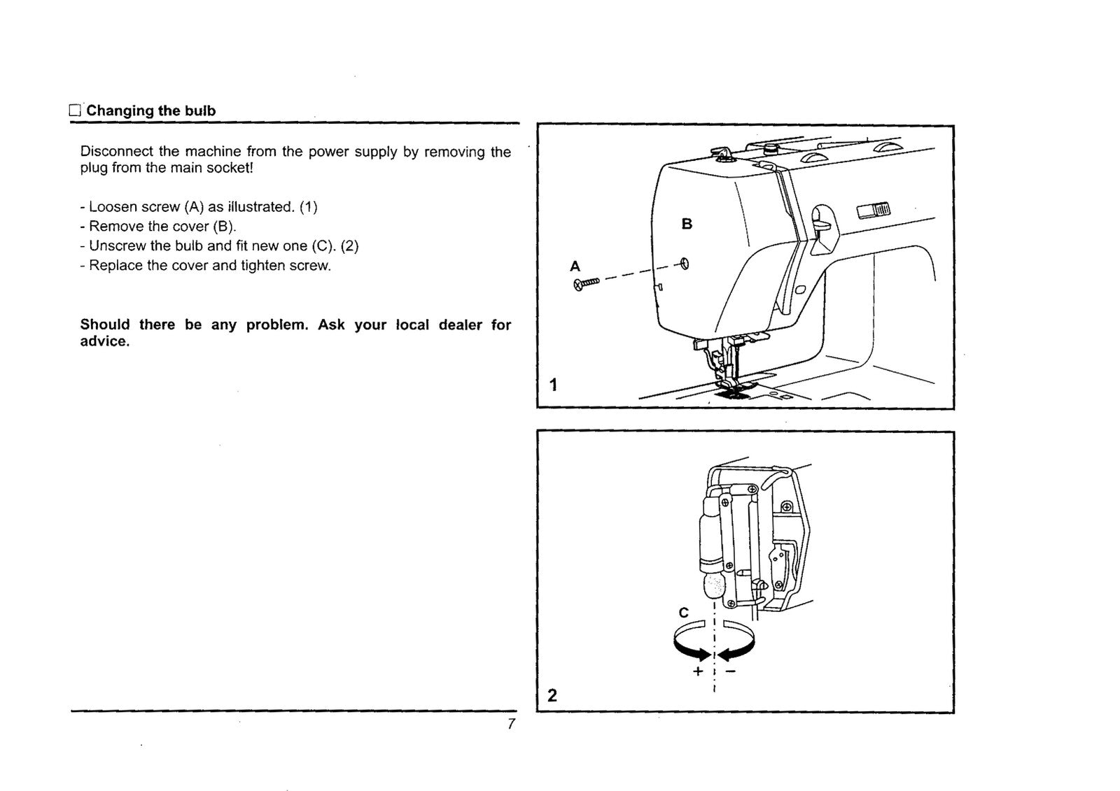 SINGER 3860 Instruction Manual - STEEL WIRE BOUND - PROTECTIVE COVERS