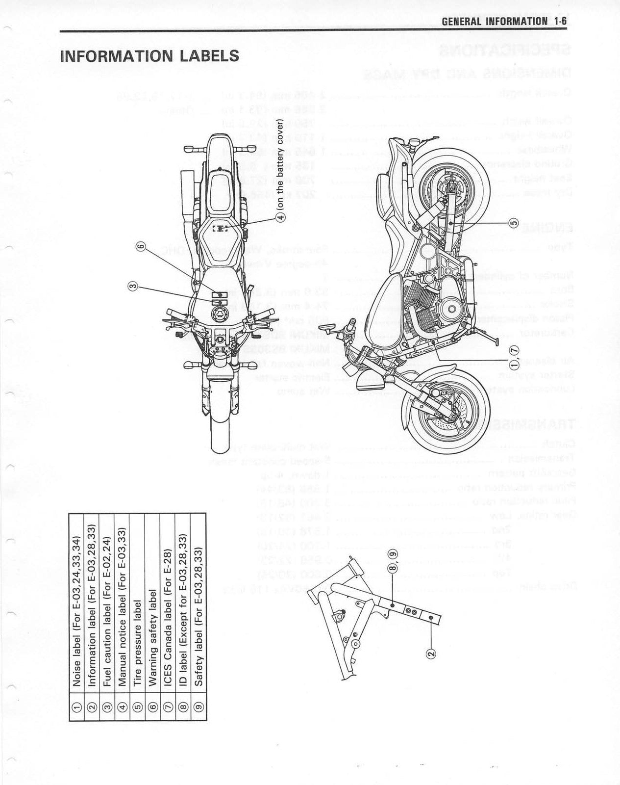 SUZUKI VZ800 Marauder Motorcycle Service Manual 1998-2004 - WIRE BOUND - COVERS
