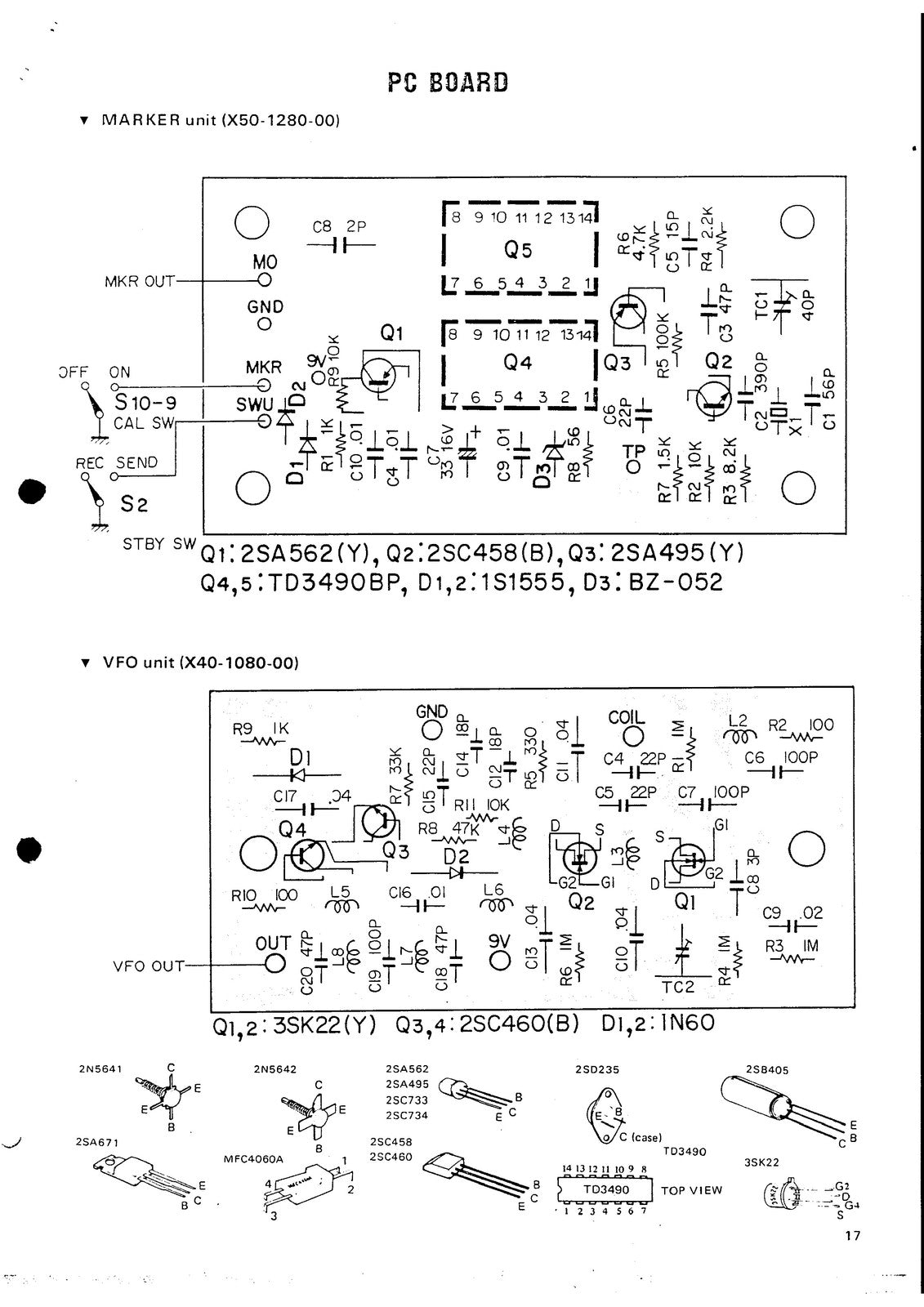 KENWOOD TS-700G 2m Transceiver Service Manual - STEEL WIRE BOUND - TOUGH COVERS