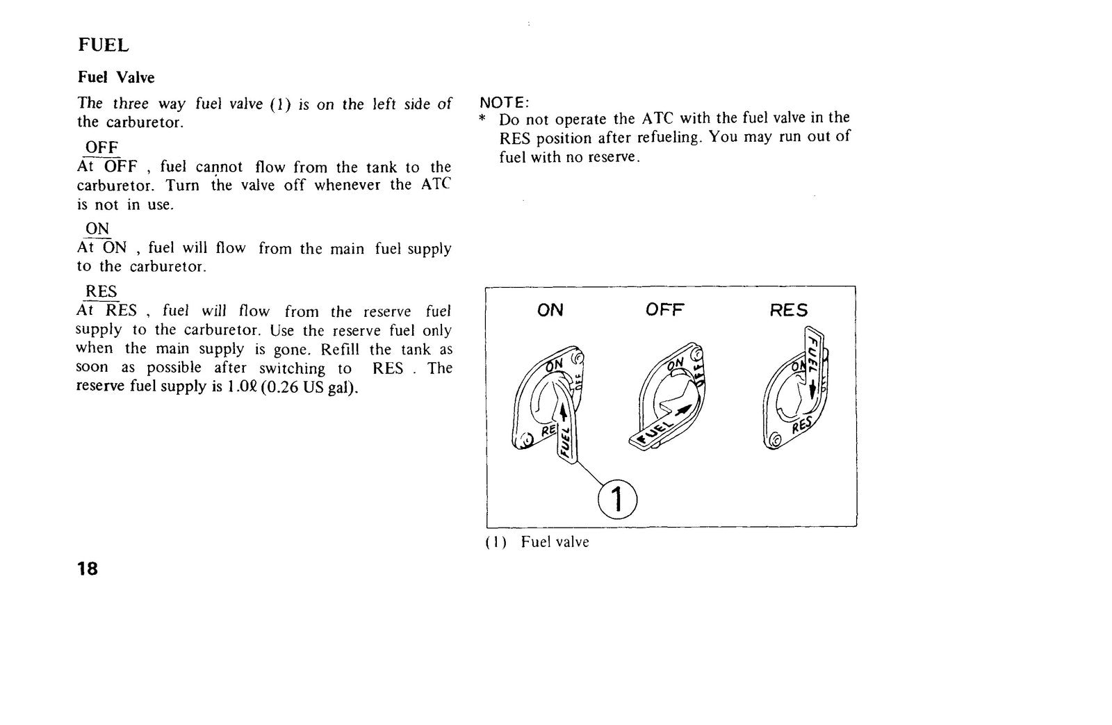 HONDA ATC200ES Big Red Owners Manual 1984 - STEEL WIRE BOUND - PROTECTIVE COVERS