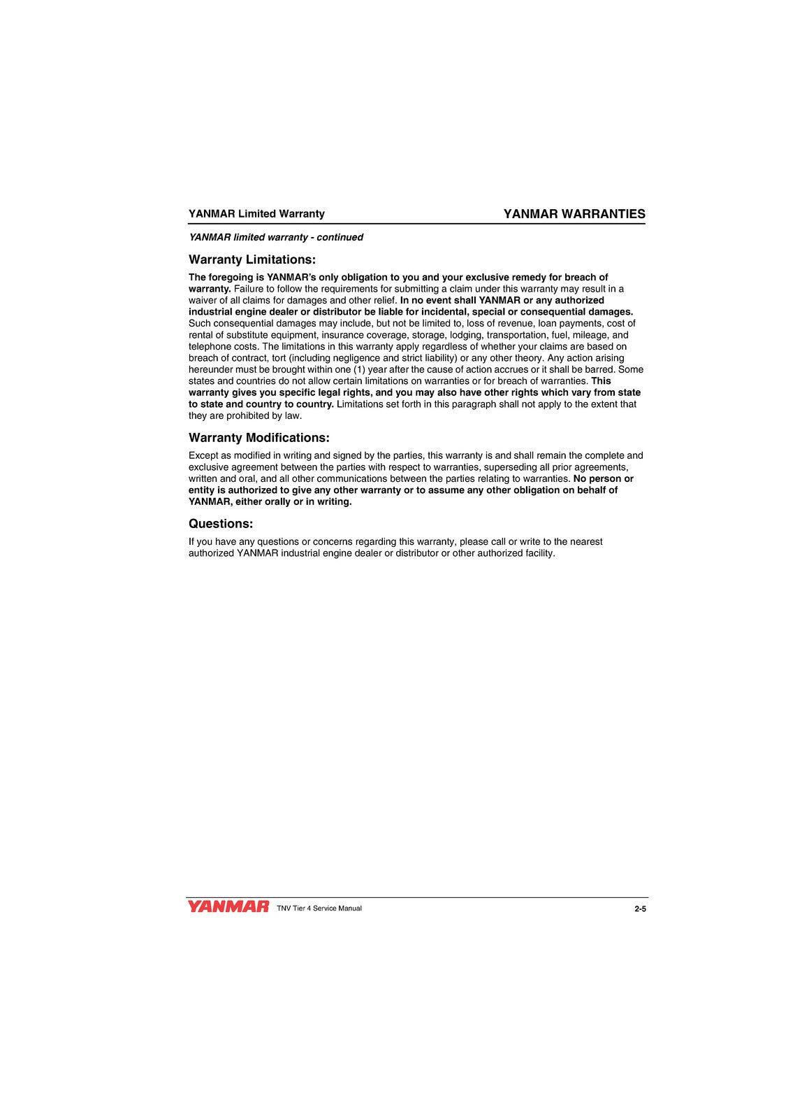 YANMAR 3TNV88C 3TNV86CT 4TNV88C  More Engine Service Manual, FOLDOUTS