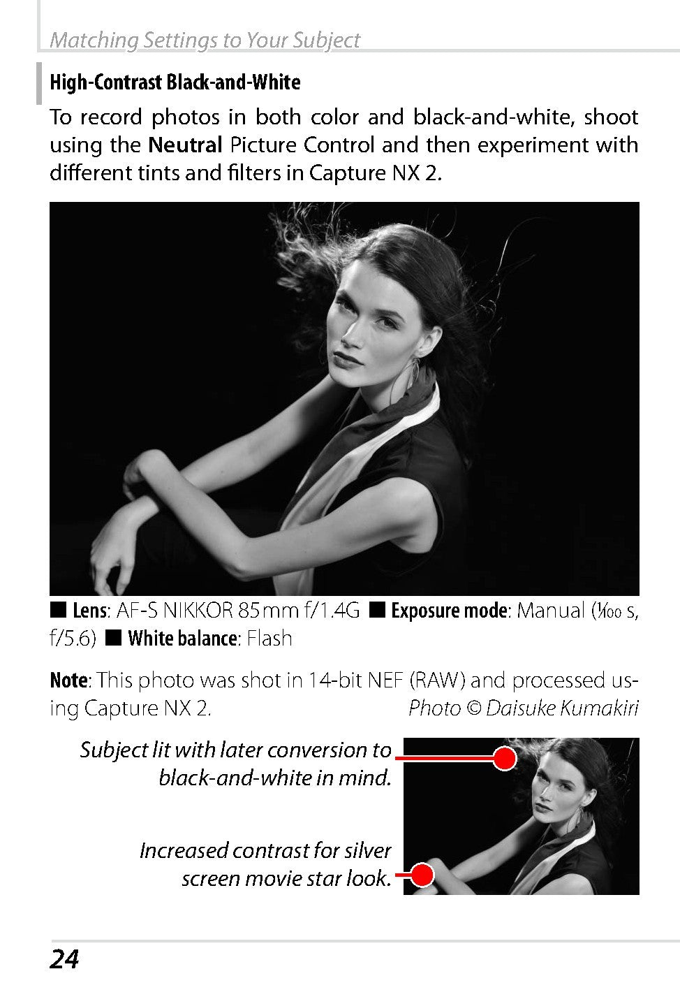 NIKON D800 D800E Picture Control Technical Guide - WIRE BOUND - TOUGH COVERS