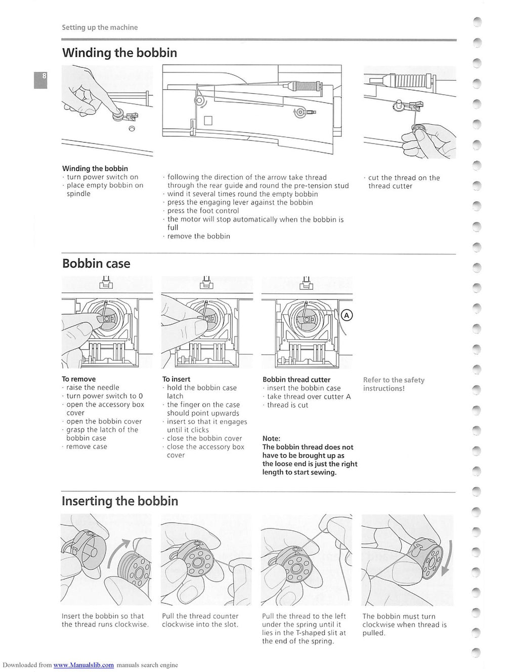 BERNINA Activa 130 131 Patchwork Editon 140 Instruction & Sewing Manual - BOUND