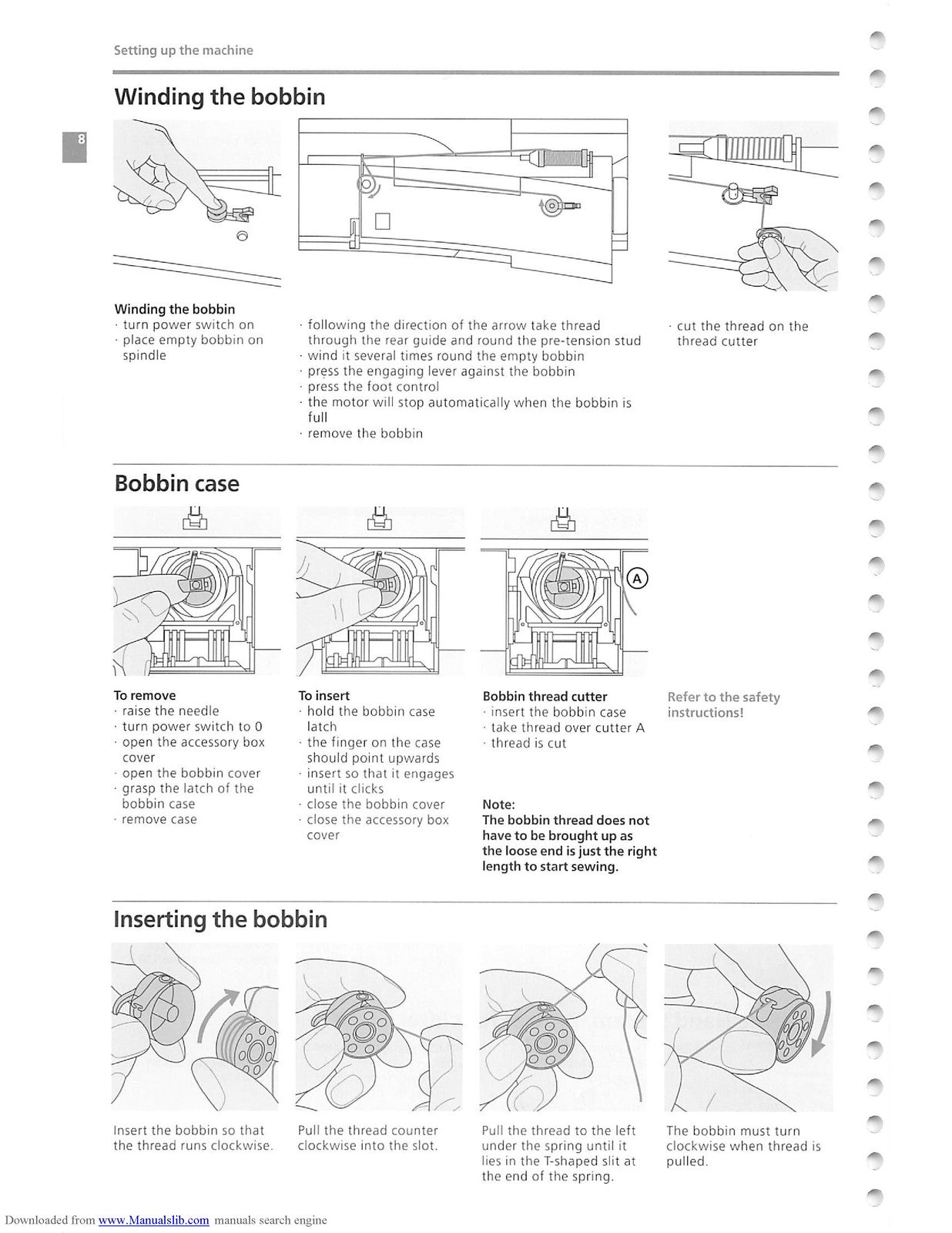 BERNINA Activa 130 131 Patchwork Editon 140 Instruction & Sewing Manual - BOUND
