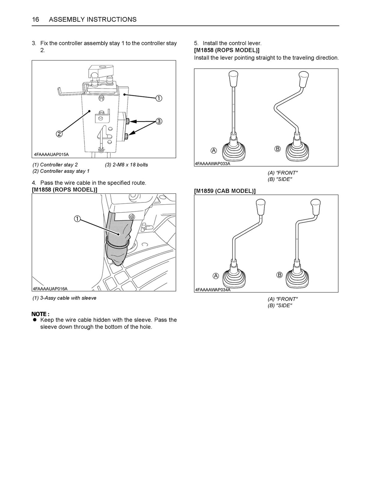 KUBOTA LA1153 Front Loader Operators & Assembly & Service Manual BUNDLE